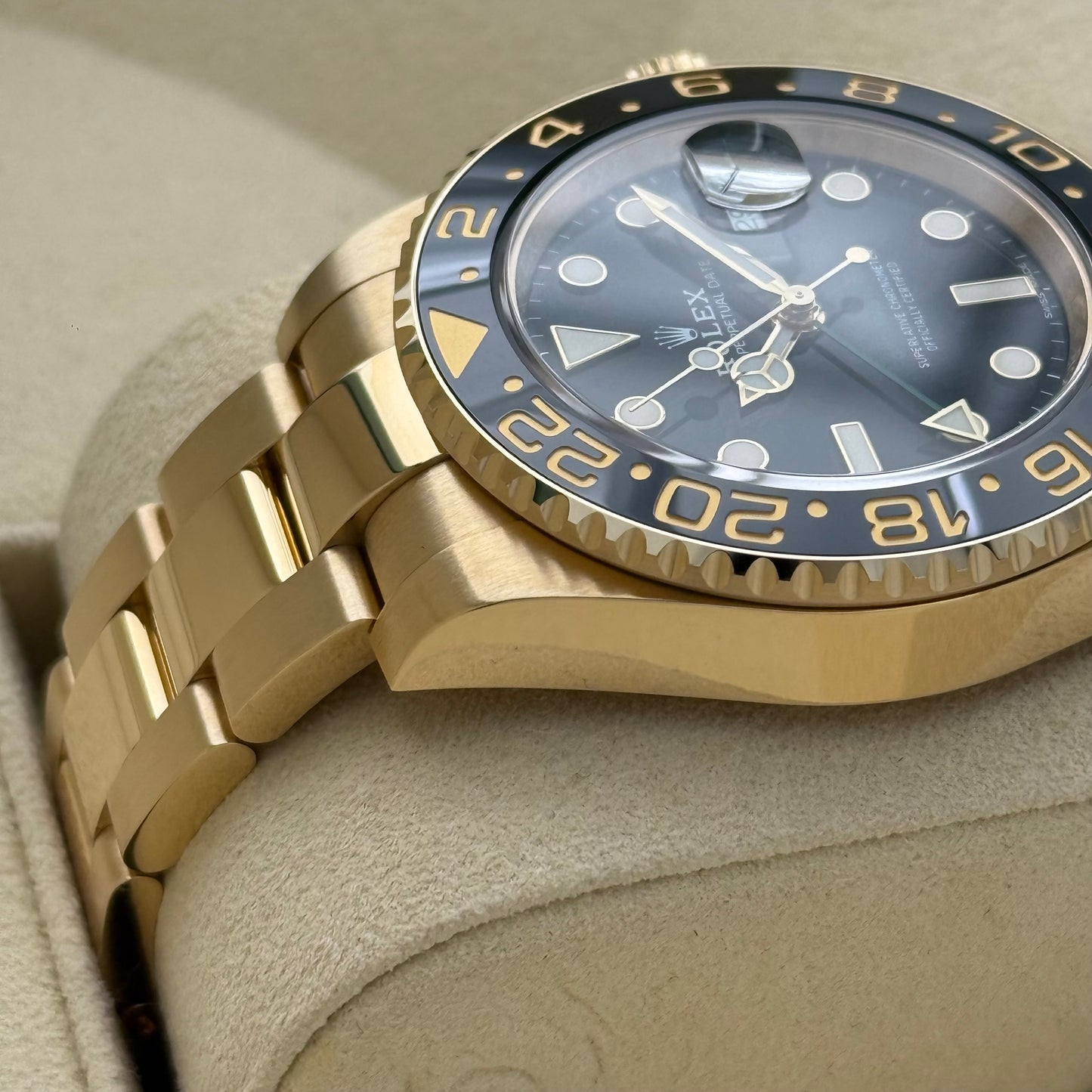 GMT Master II Vollgold, ungetragen
