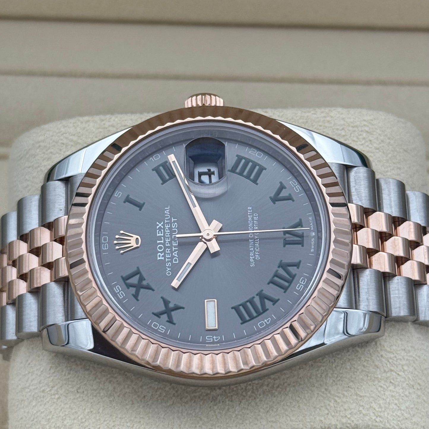 Datejust 41 „Wimbledon“