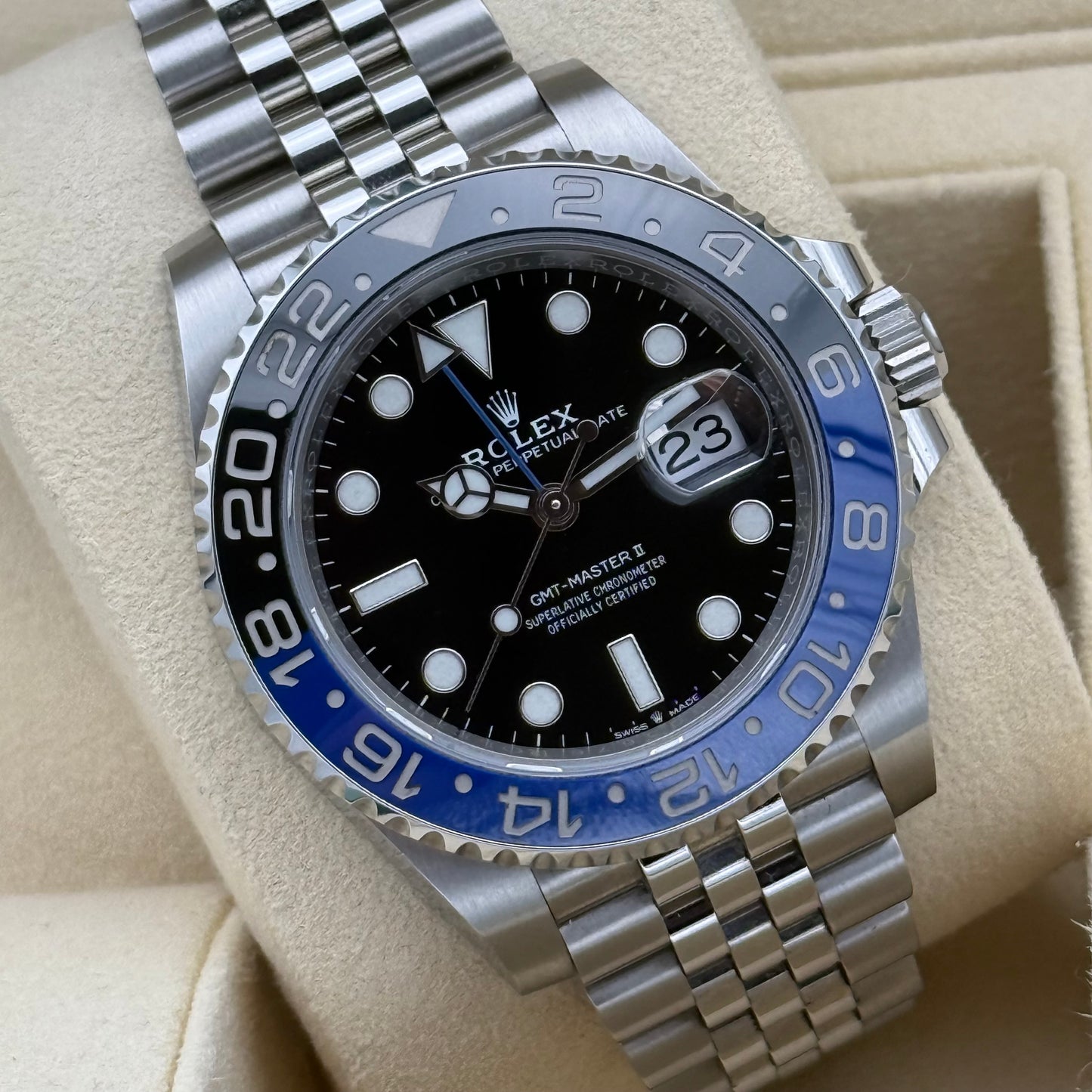 Rolex GMT Master II „Batgirl“