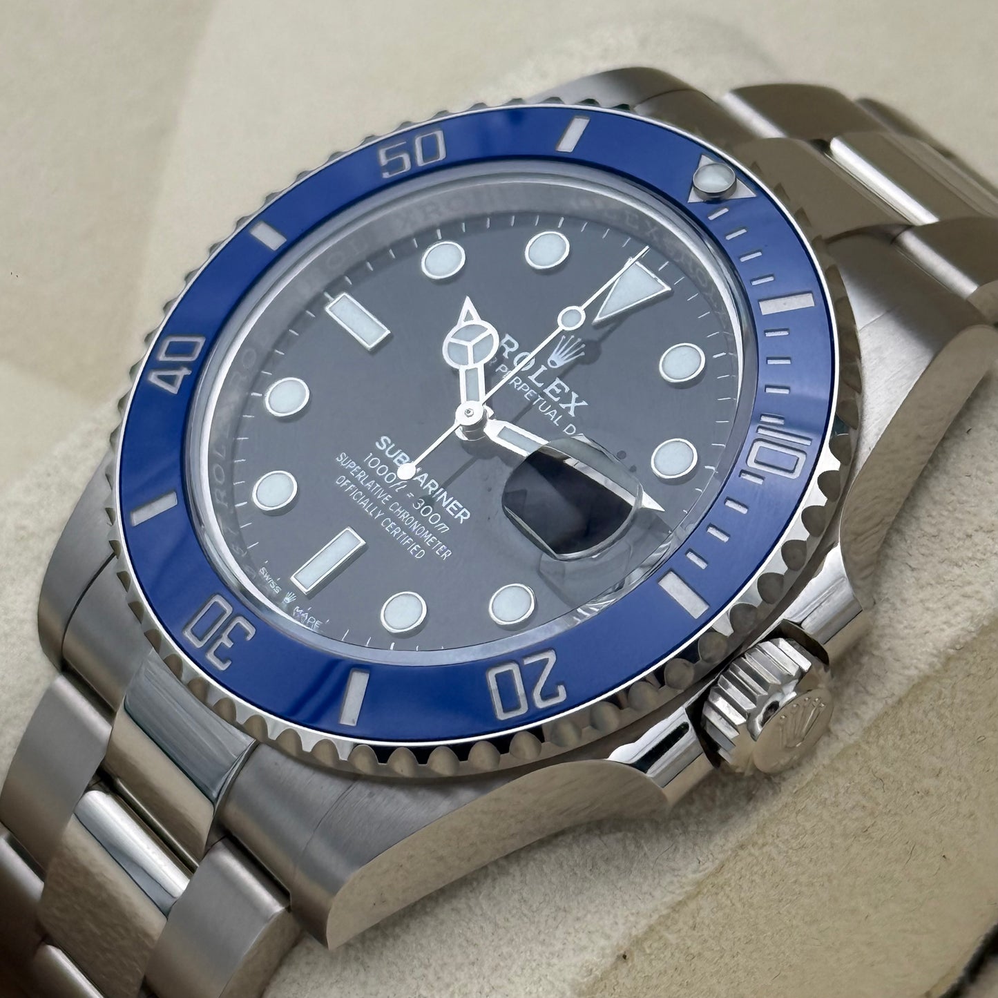 Submariner Date 41, Weißgold
