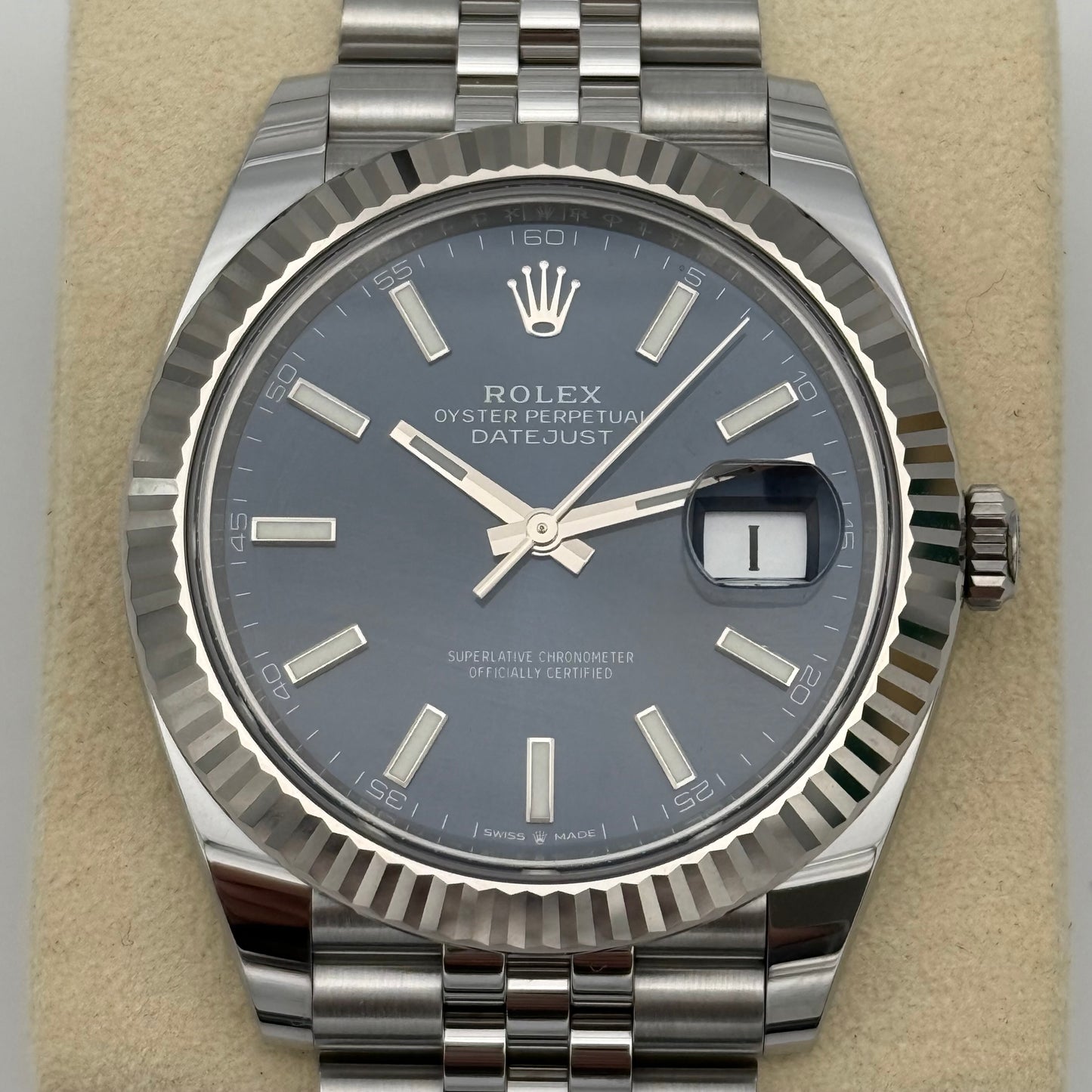 Datejust 41, jubilee, ungetragen