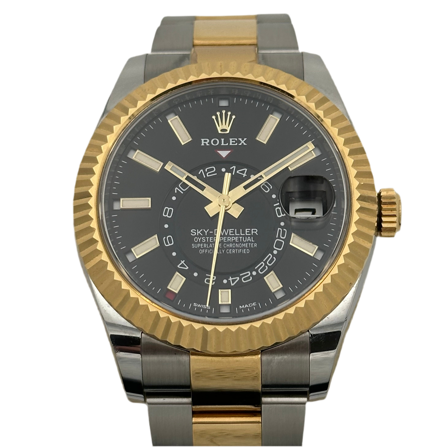 Sky Dweller „Stahlgold“
