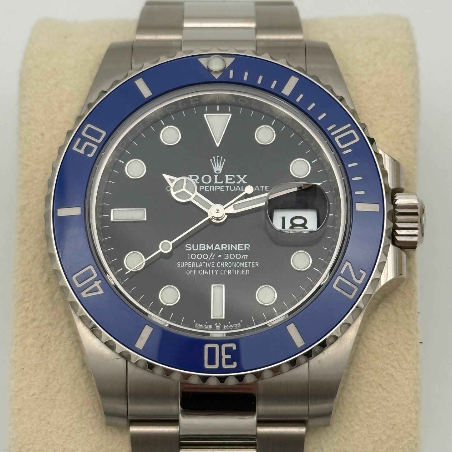 Submariner Date 41, Weißgold