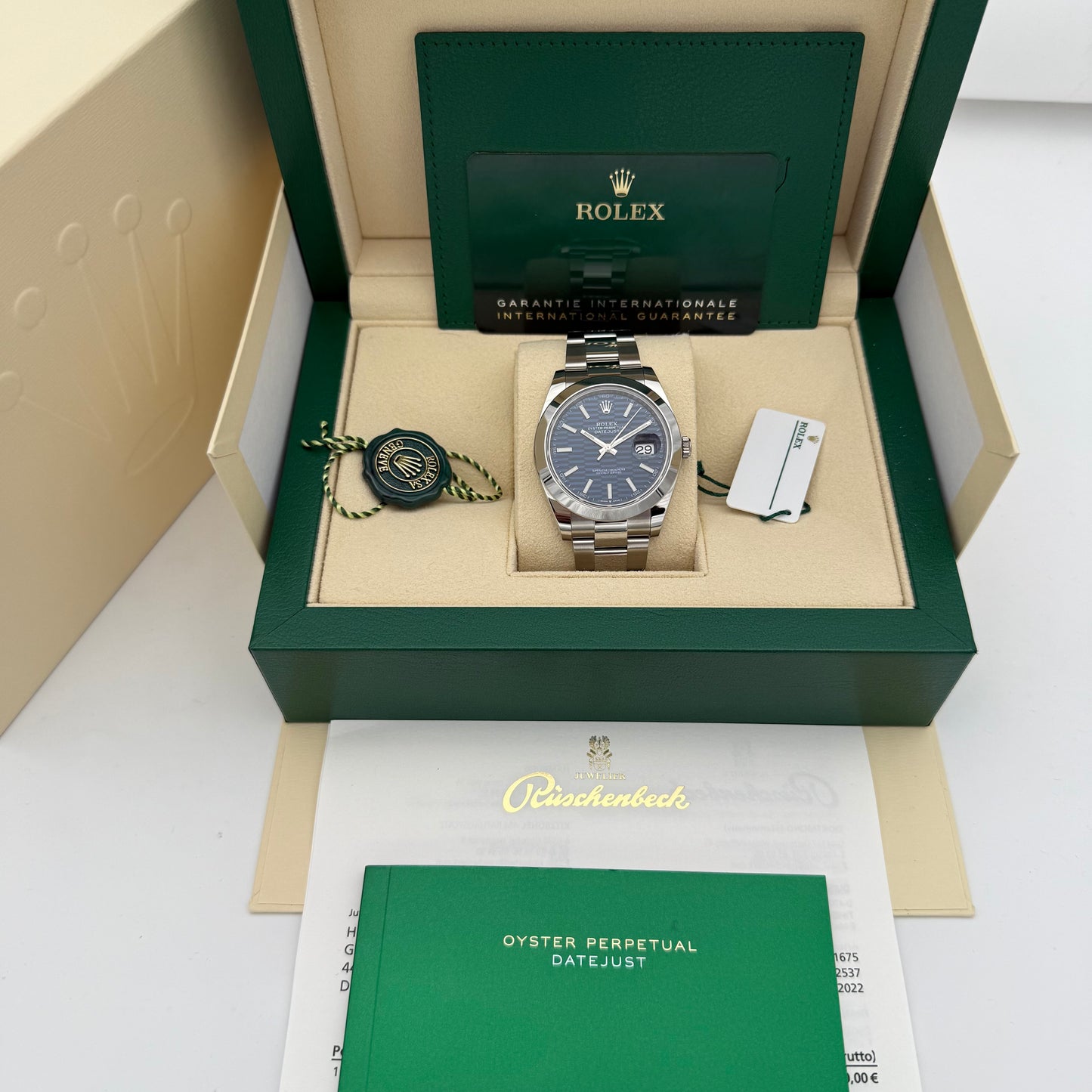 Datejust 41 „Motiv Dial“, ungetragen
