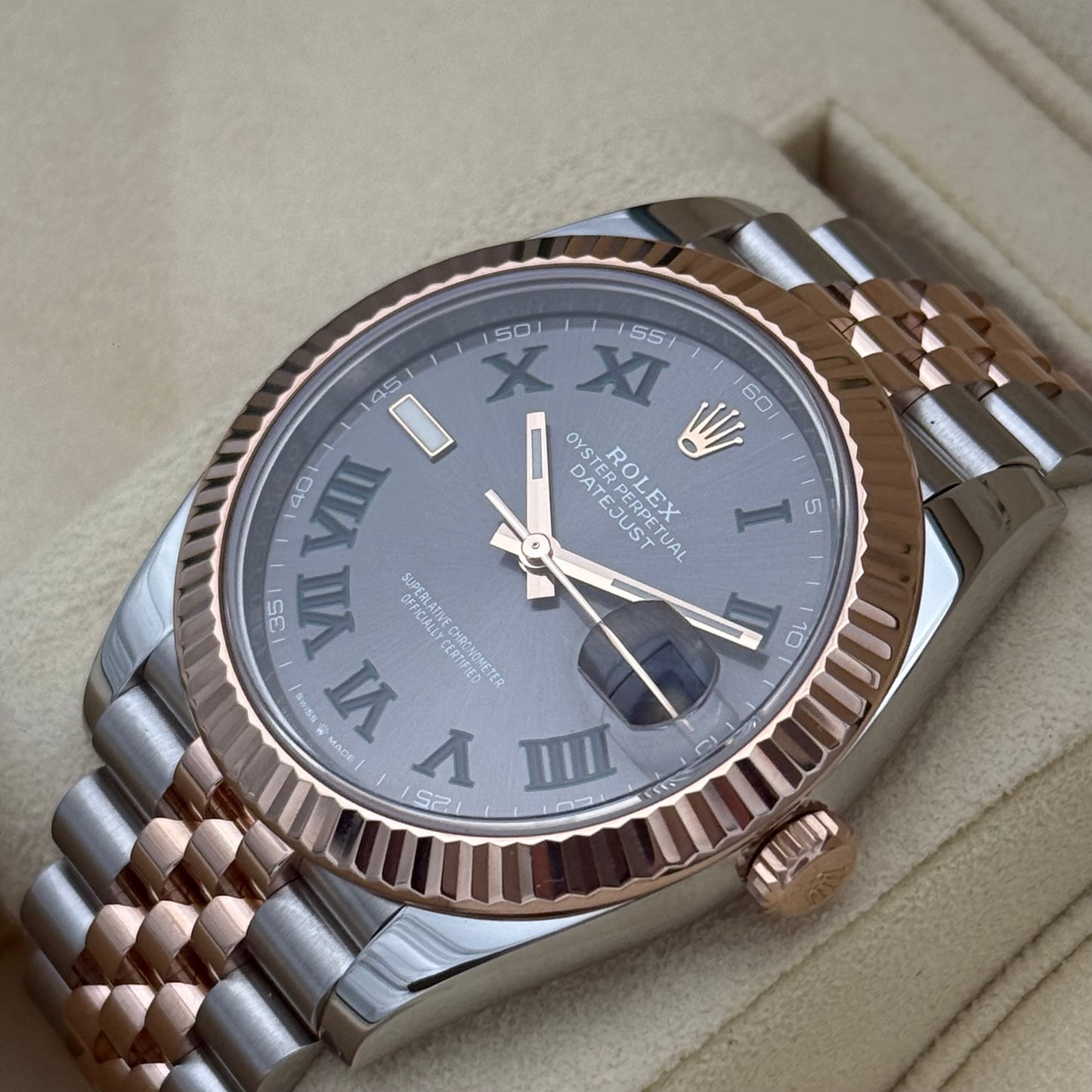 Datejust 41 „Wimbledon“