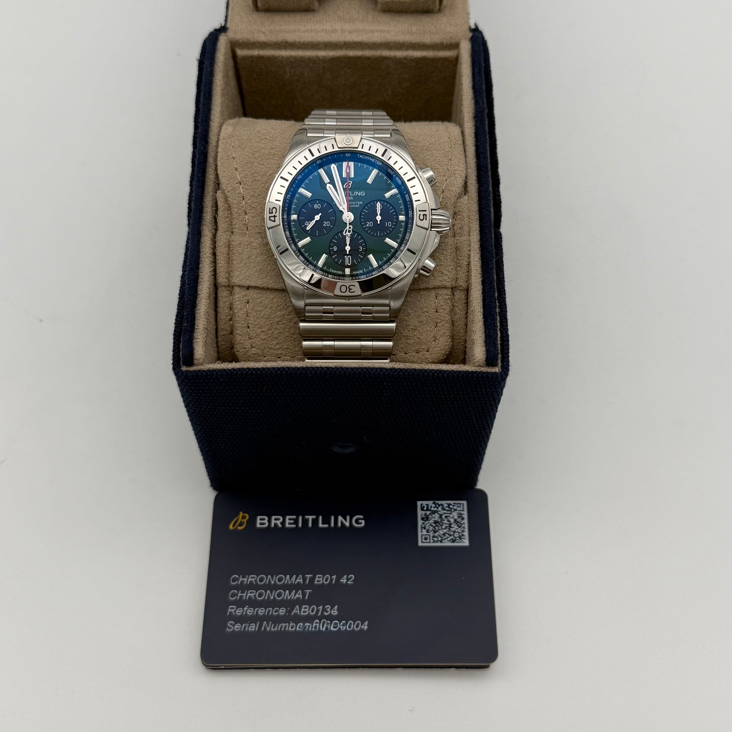 Chronomat 42 B01, grün