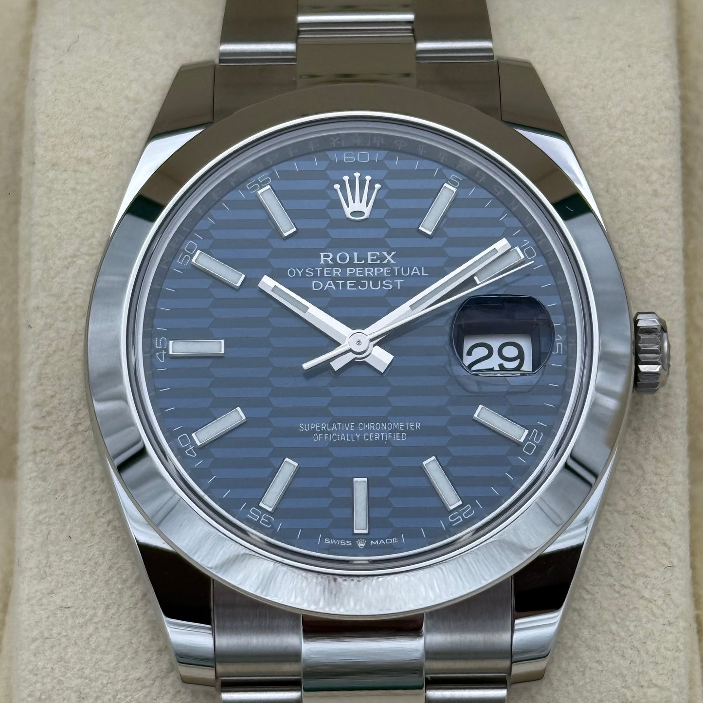 Datejust 41 „Motiv Dial“, ungetragen