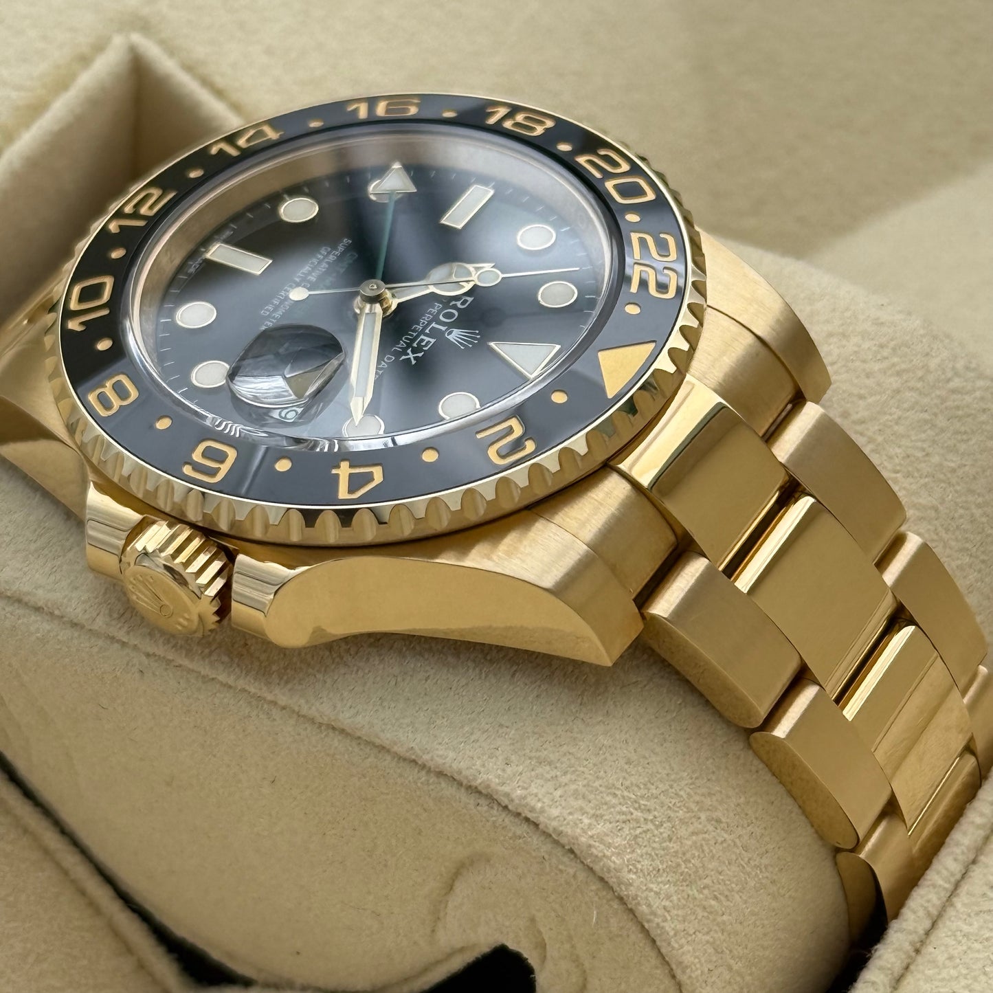 GMT Master II Vollgold, ungetragen