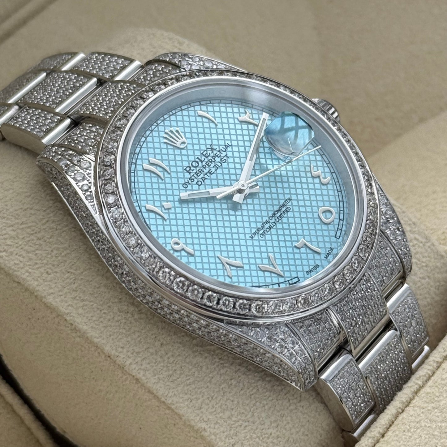 Datejust 41, Iced Out