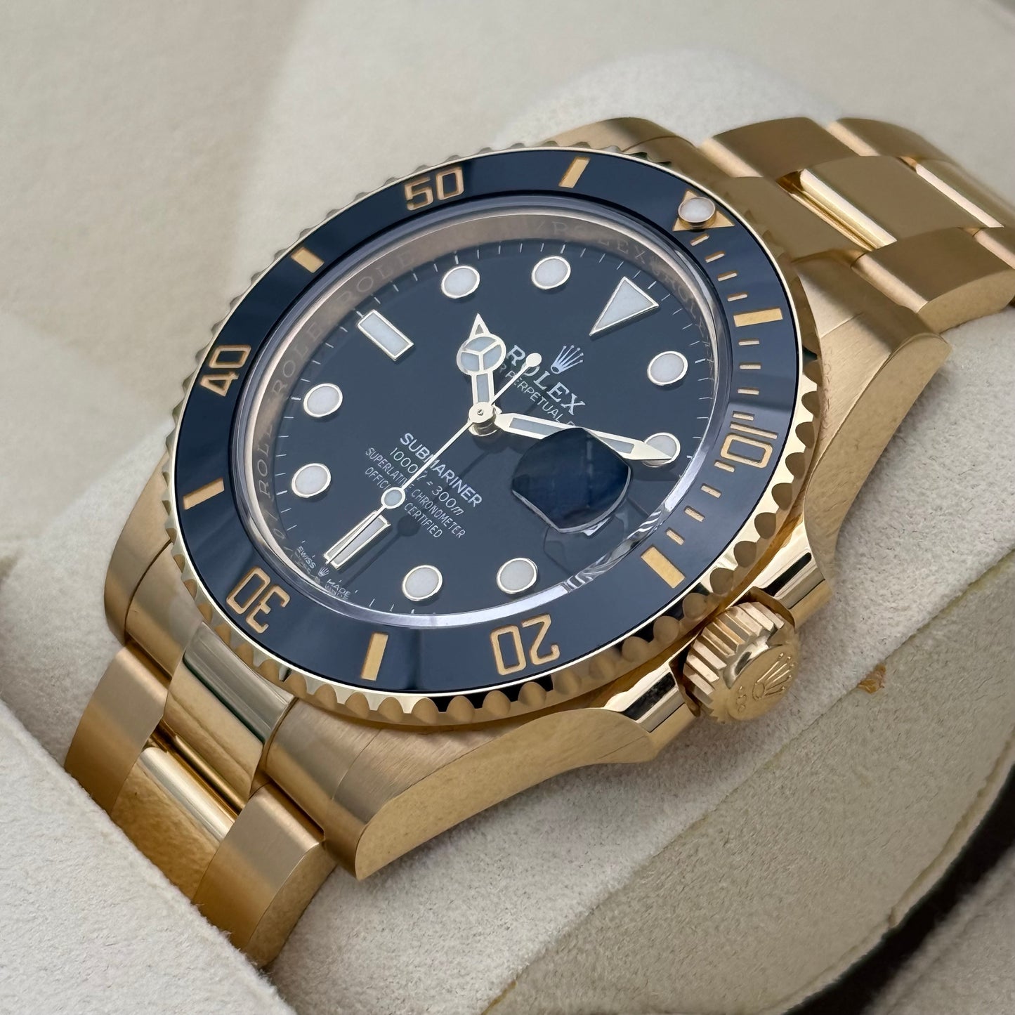 Submariner Date 41, Vollgold