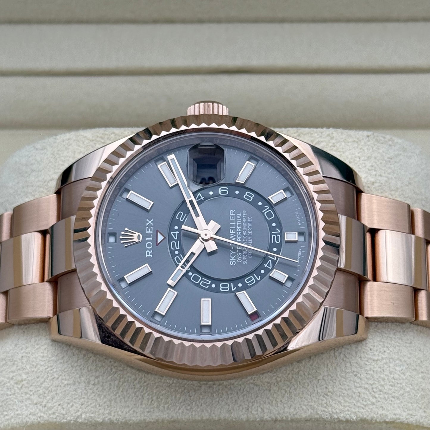 Sky Dweller Roségold, Rhodium