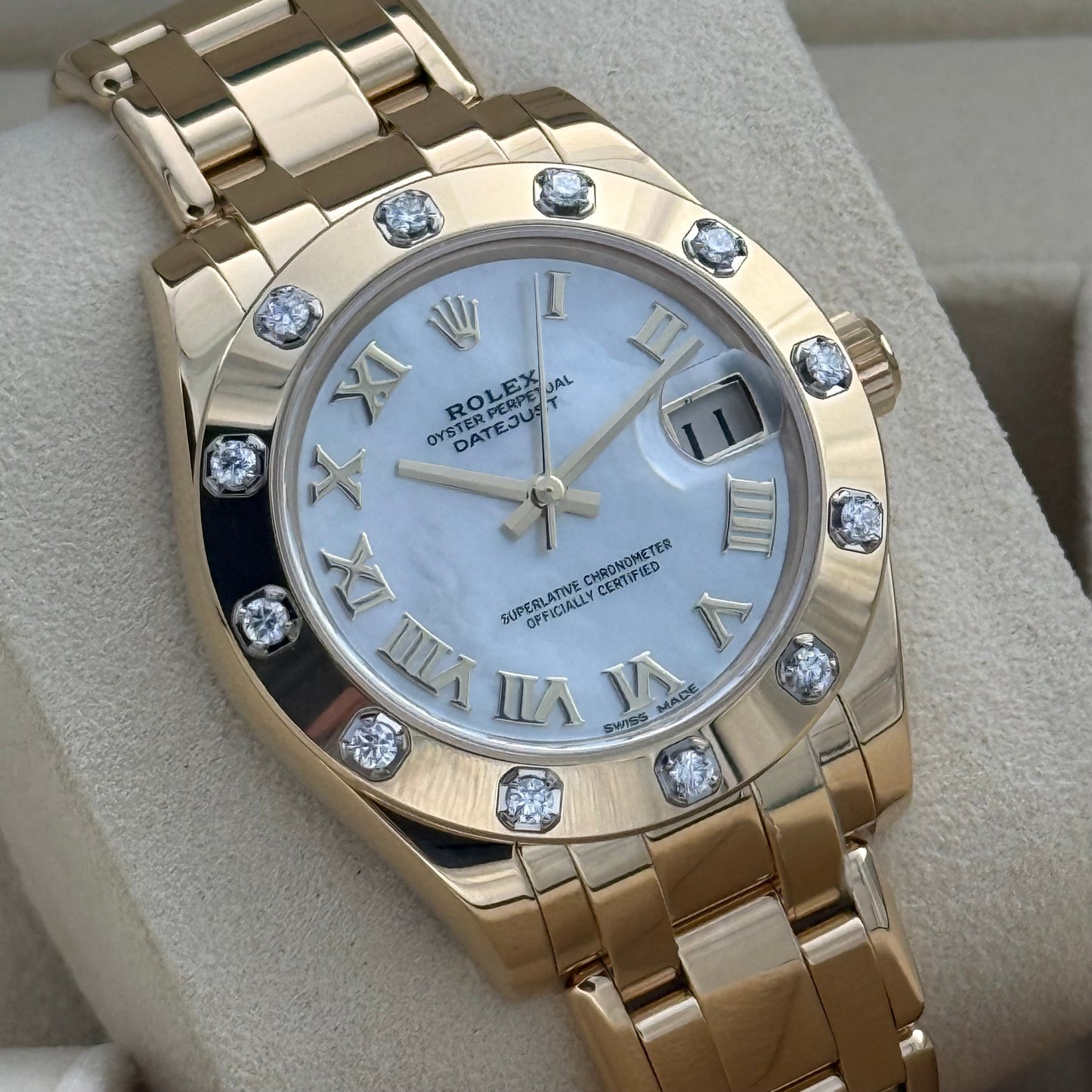 Datejust 34 „Pearlmaster“ NOS