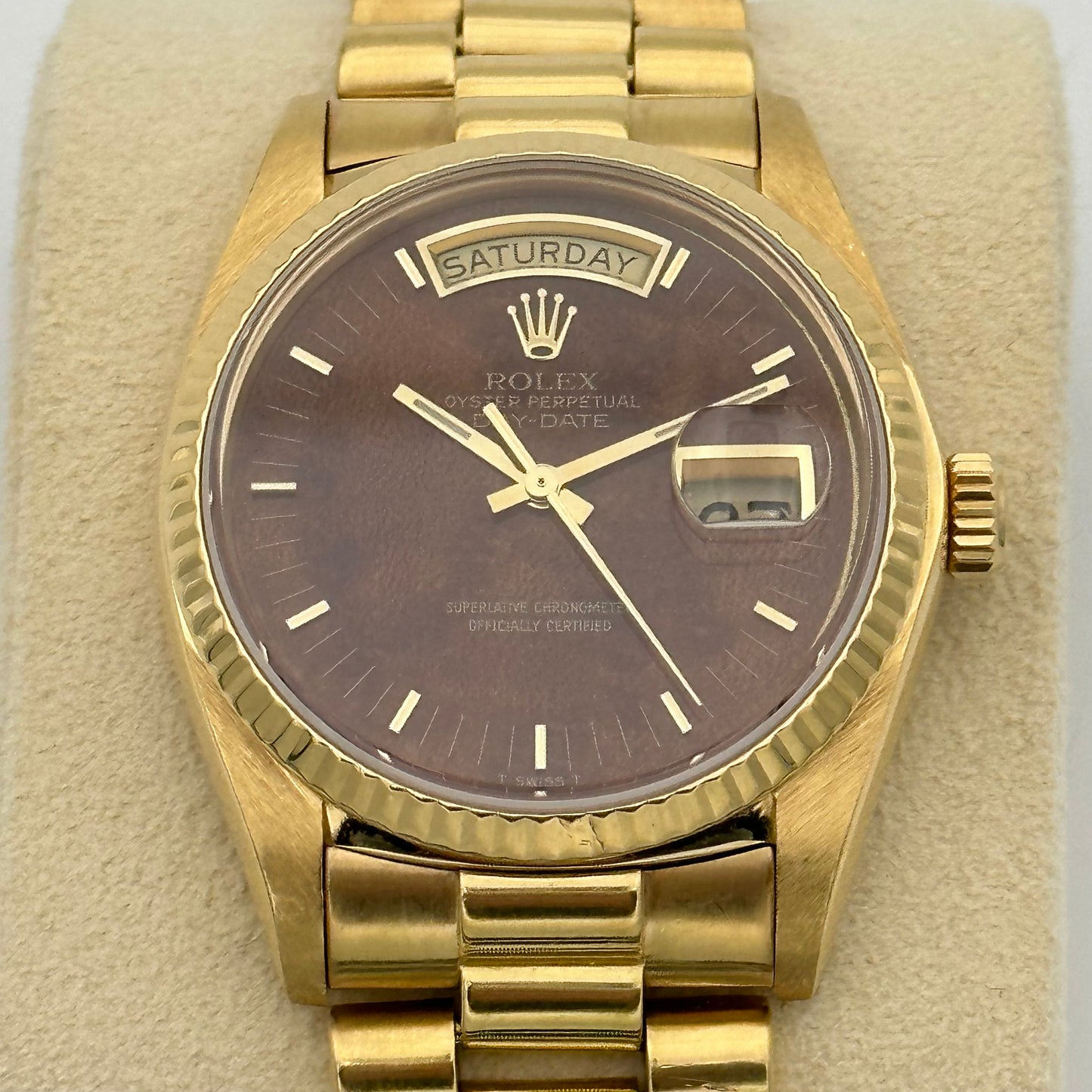 Day Date 36, Wood Dial