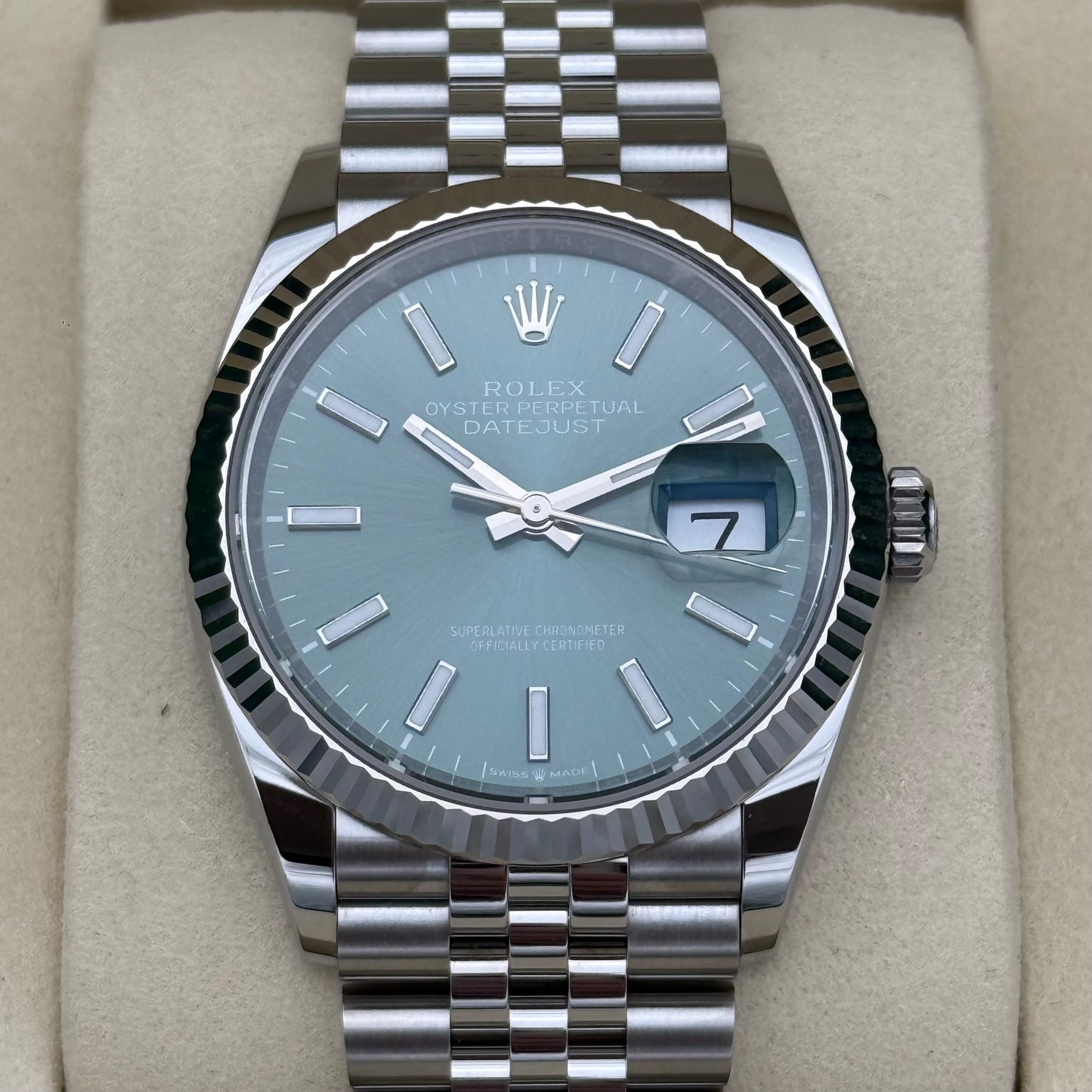 Datejust 36, Mintgrün