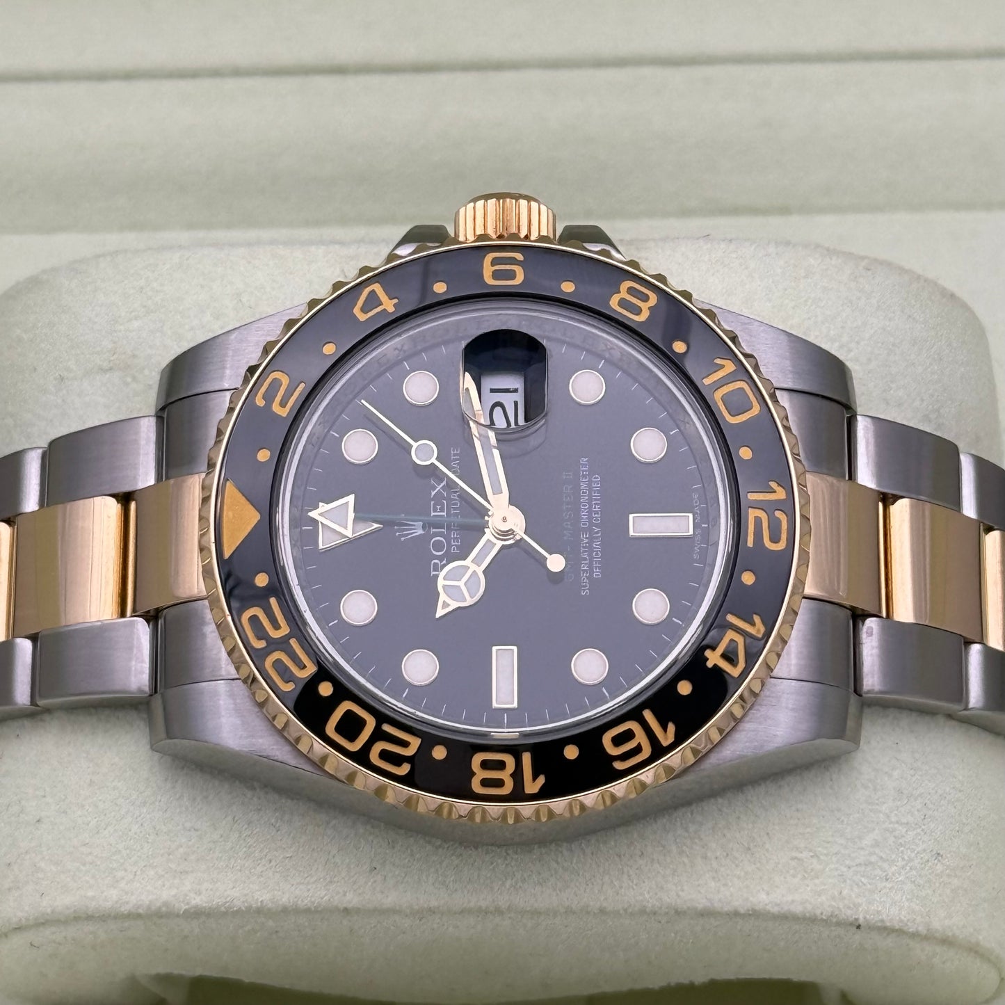 GMT Master II Stahlgold