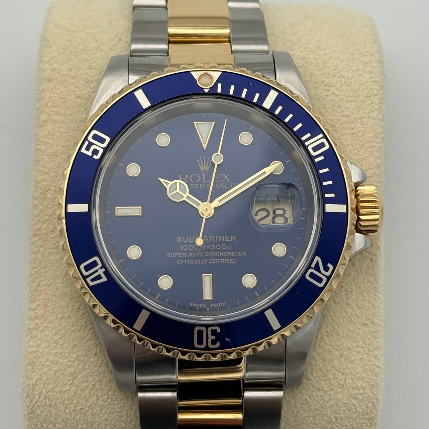 Submariner Date 40 Stahlgold