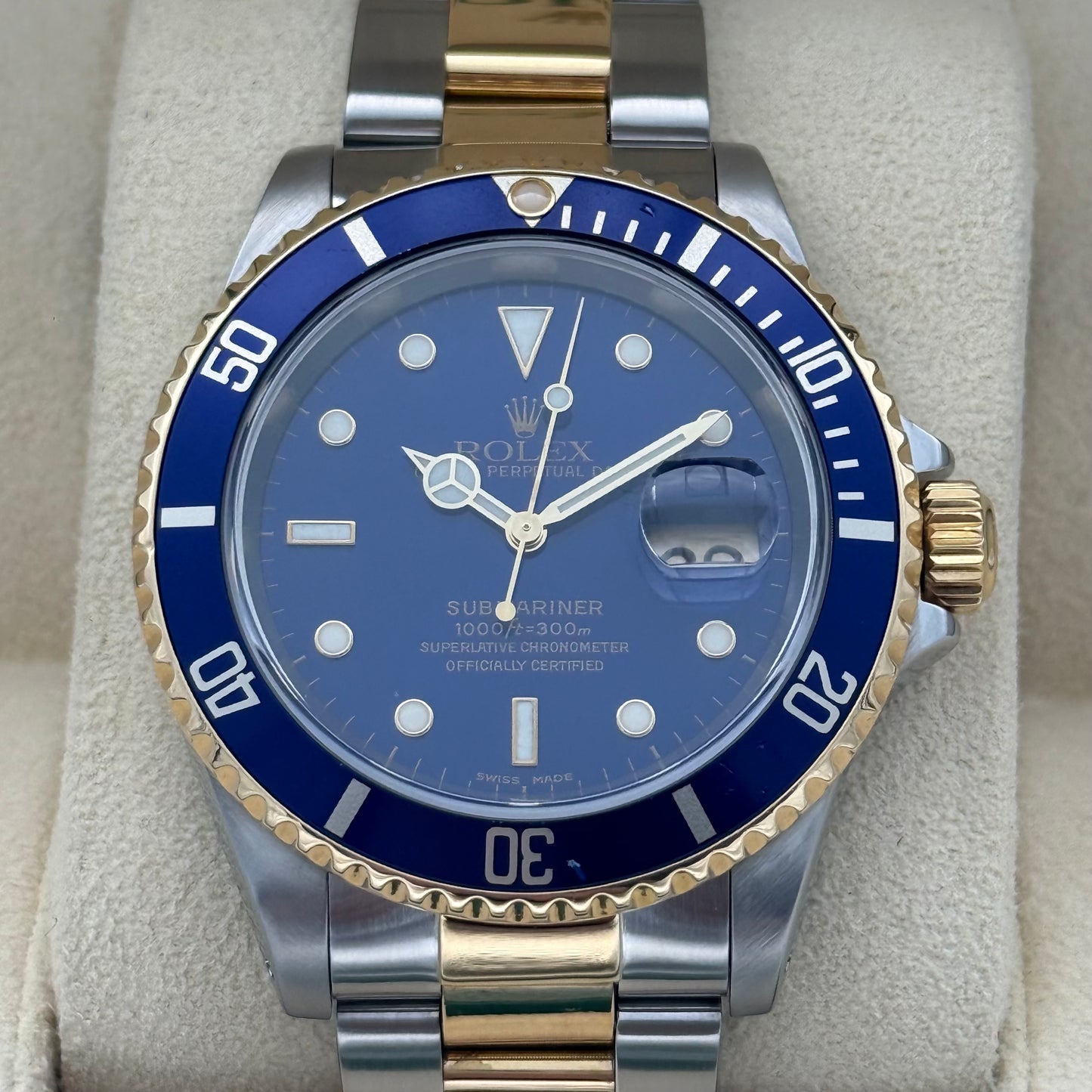 Submariner Date 40 Stahlgold