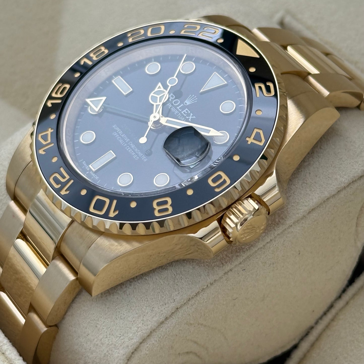 GMT Master II Vollgold, ungetragen