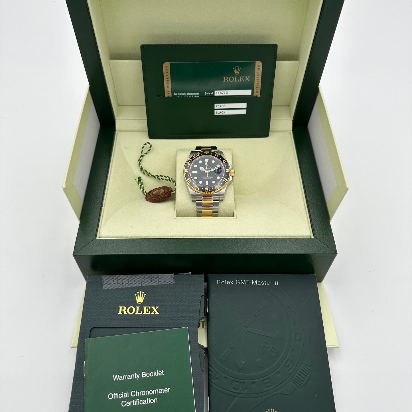 GMT Master II „Stahlgold“