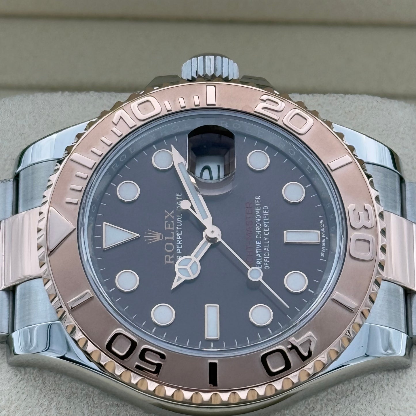 Yachtmaster 40, Stahlrosegold