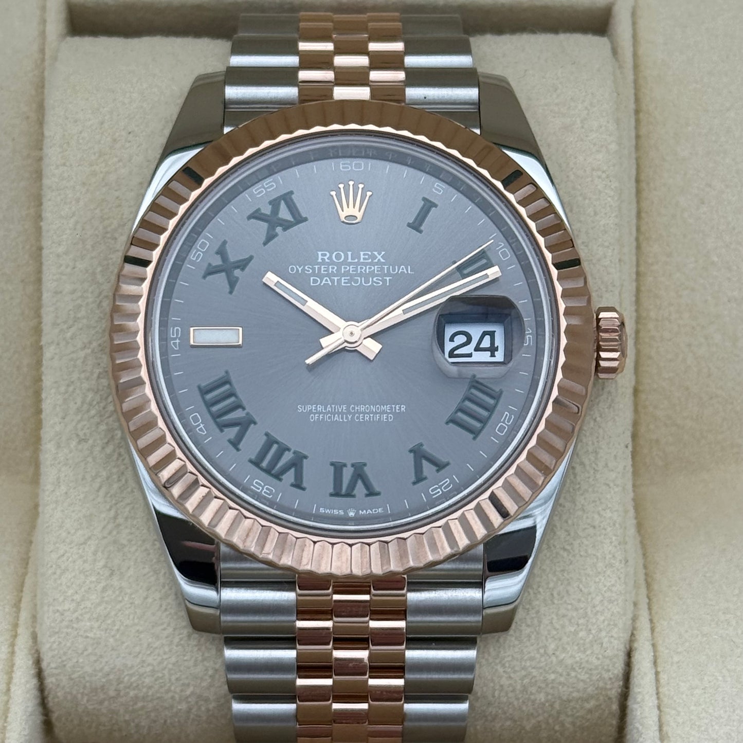 Datejust 41 „Wimbledon“