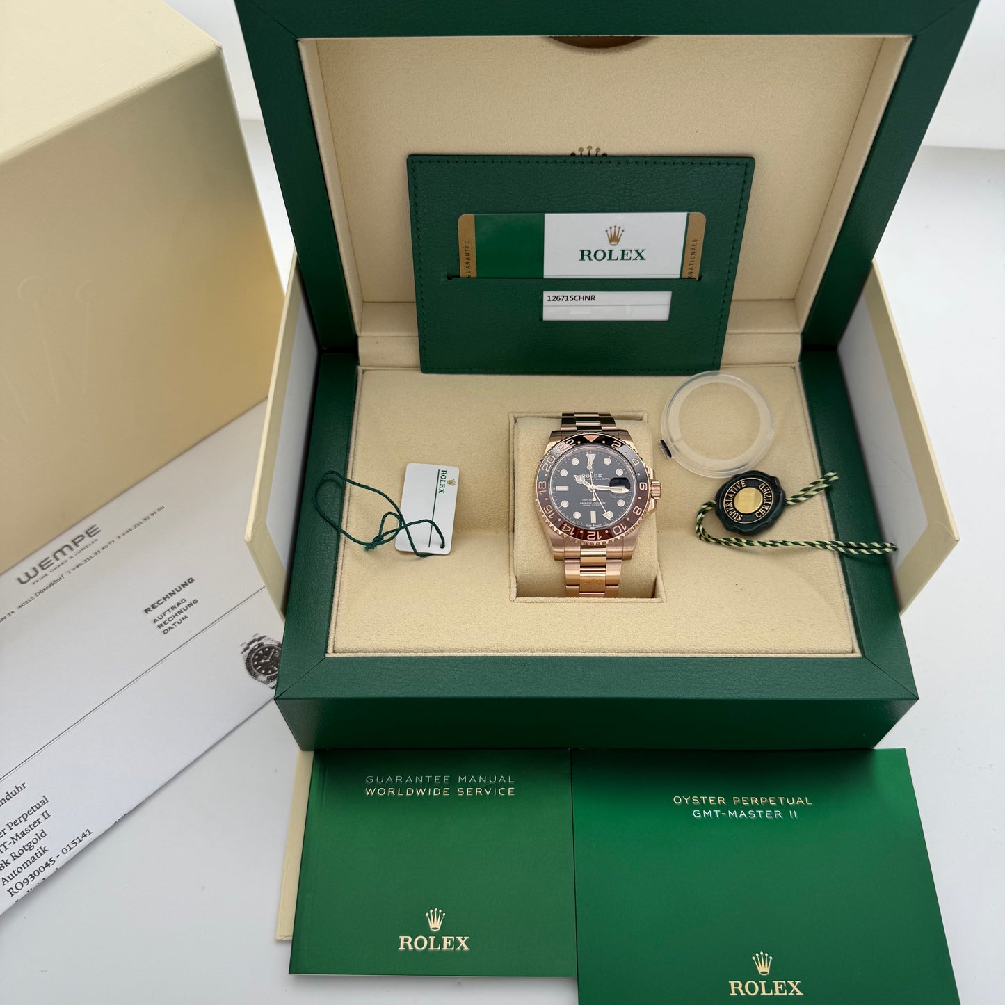 GMT Master II „Rootbeer“, ungetragen