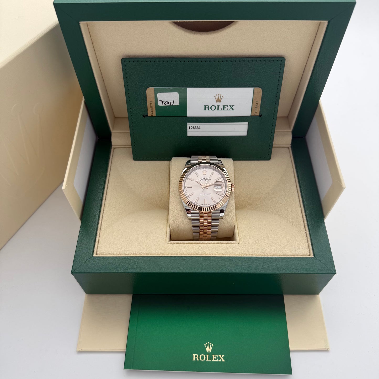 Datejust 41, Stahlgold