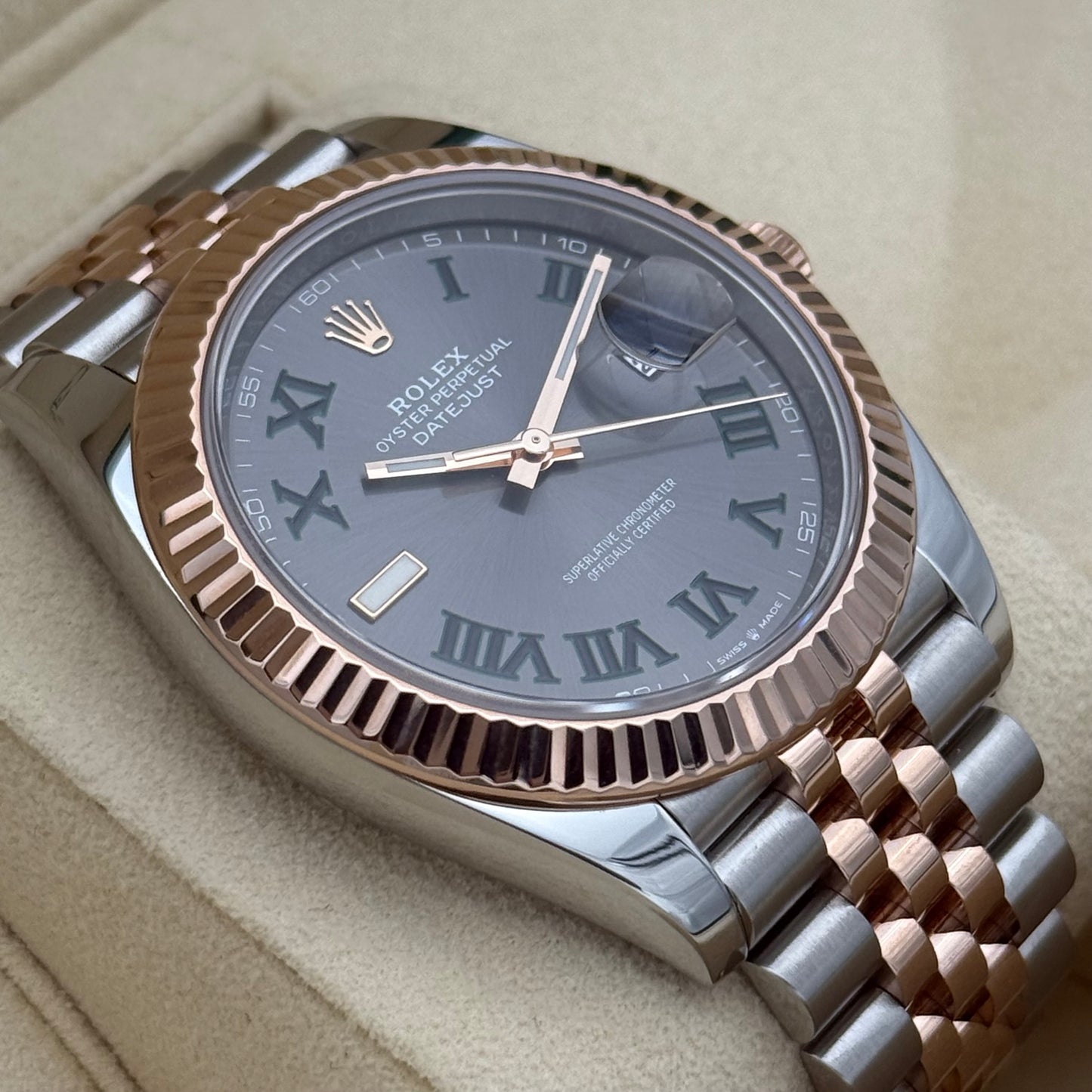 Datejust 41 „Wimbledon“