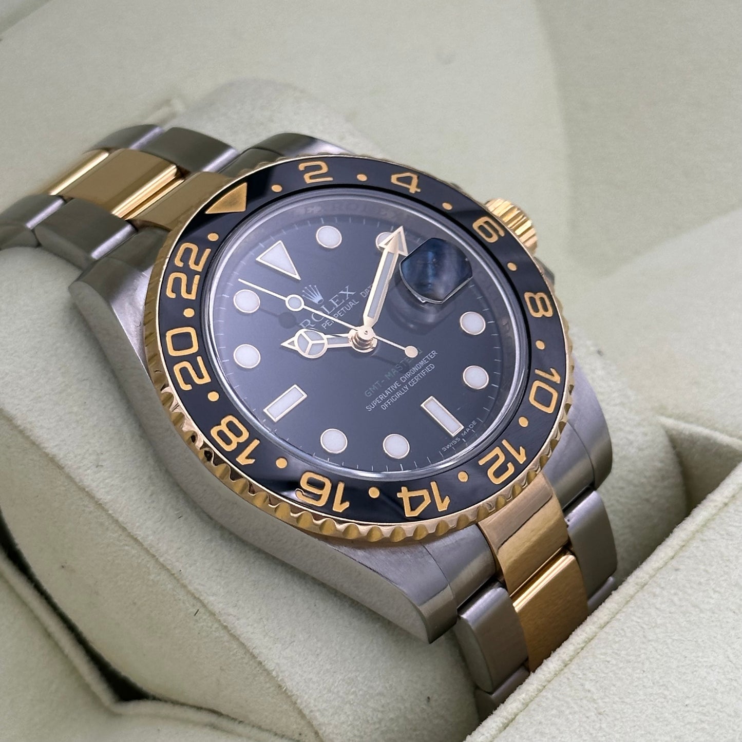 GMT Master II „Stahlgold“