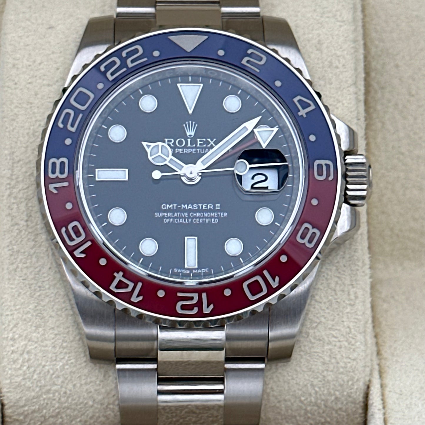 GMT Master II, Weißgold