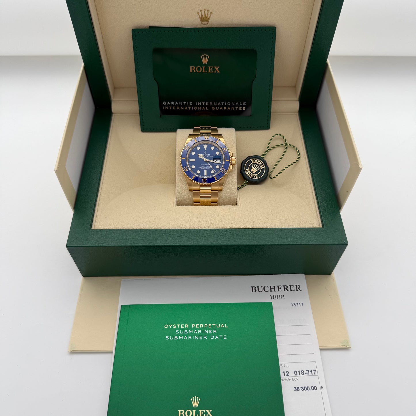 Submariner Date 41, Vollgold