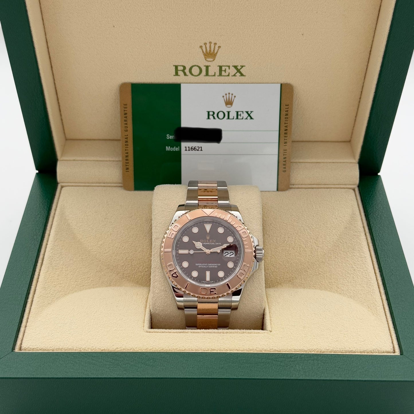 Yachtmaster 40, Stahlrosegold