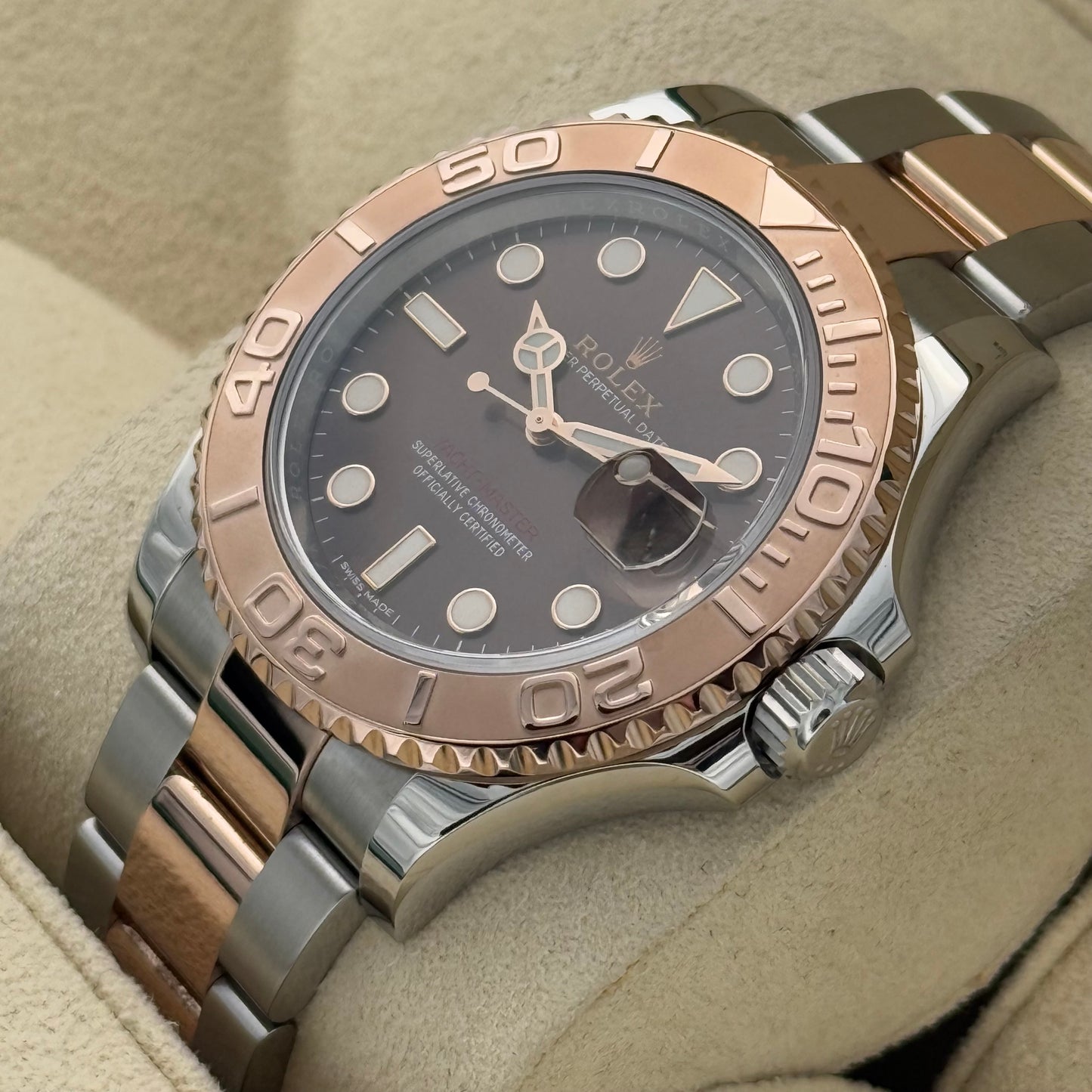 Yachtmaster 40, Stahlrosegold