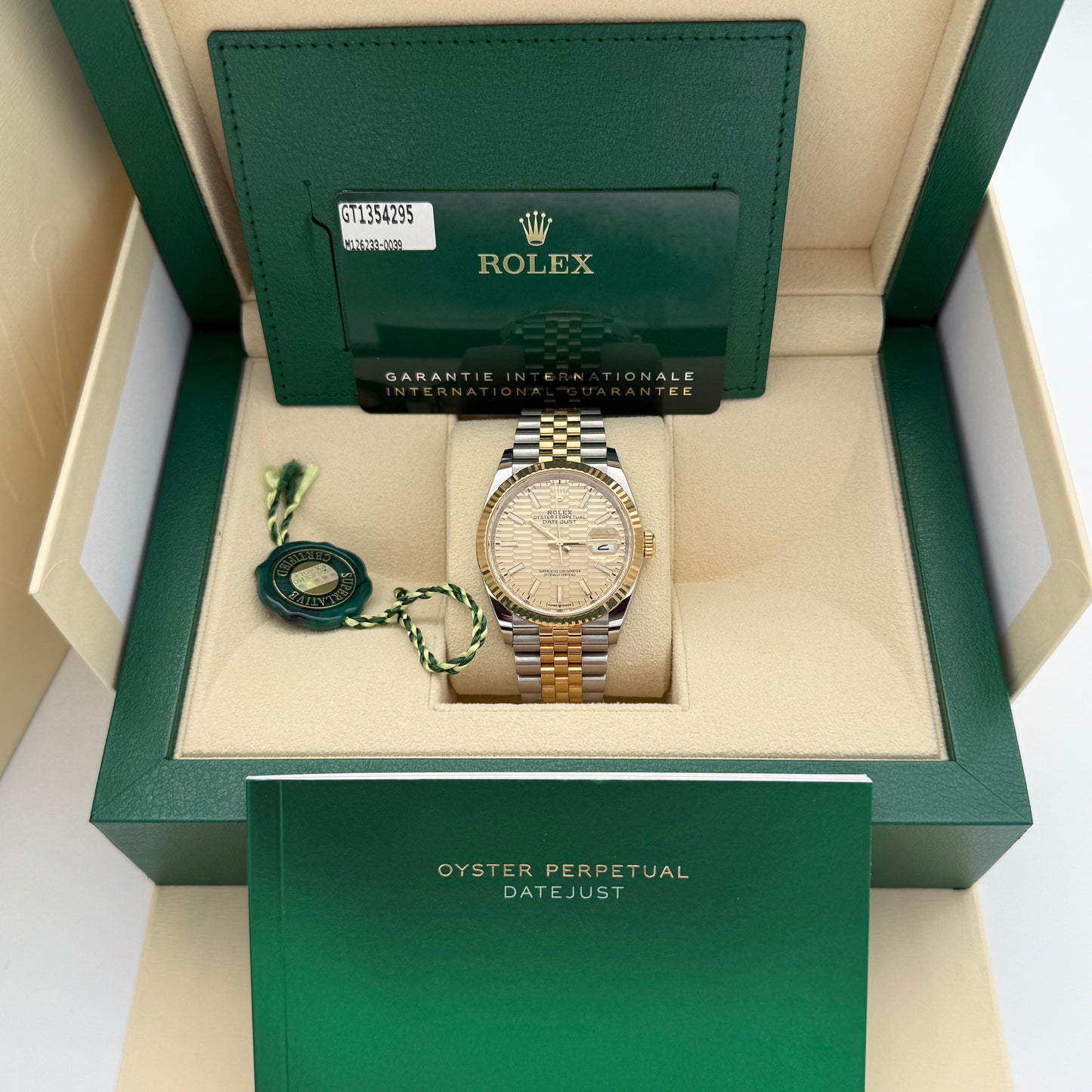 Datejust 36, Motiv Dial