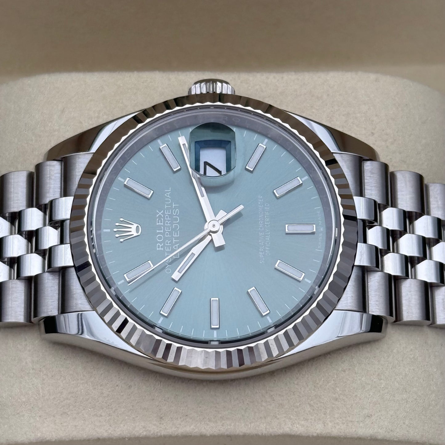 Datejust 36, Mintgrün