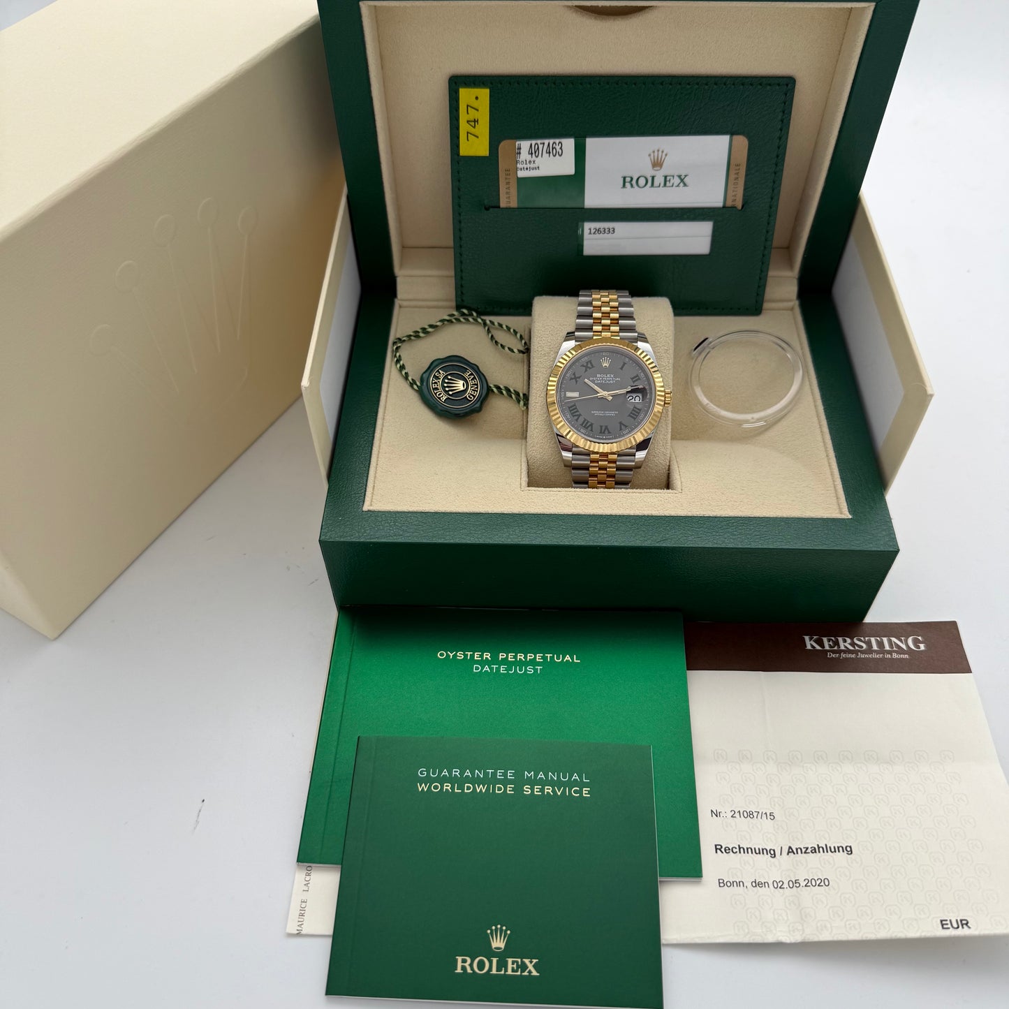 Datejust 41, Stahlgold