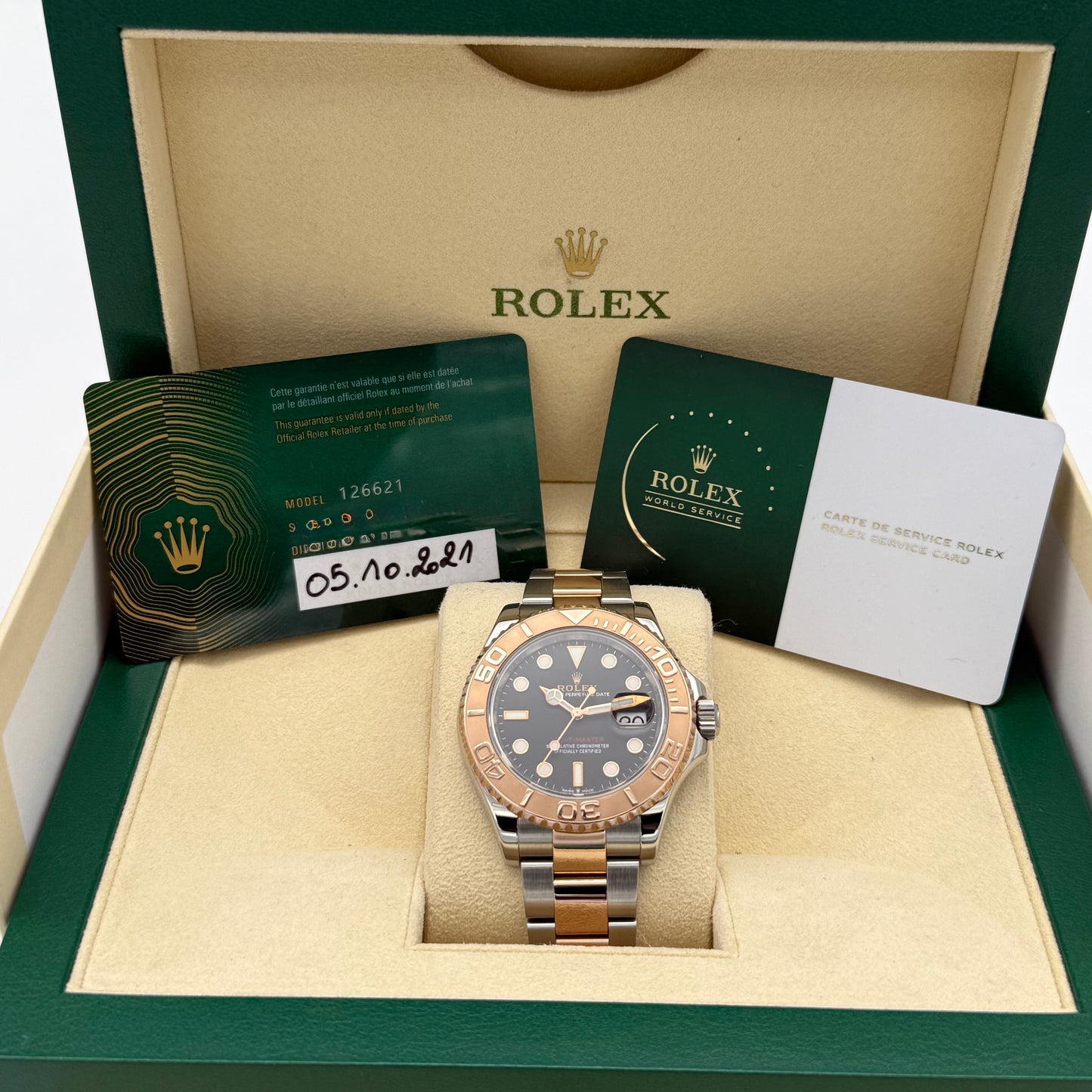 Yachtmaster 40, Stahlrosegold