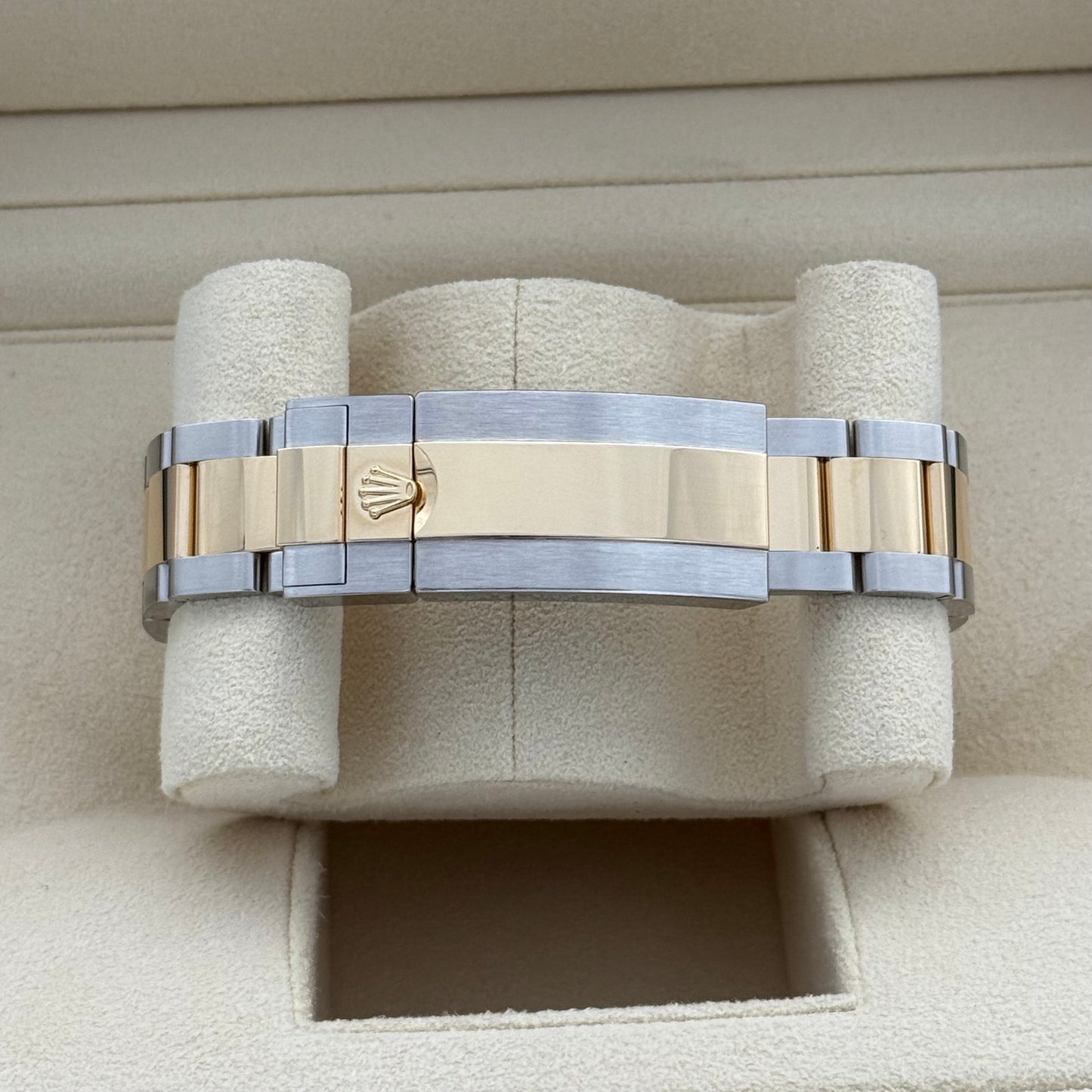 Submariner Date 41, Stahlgold