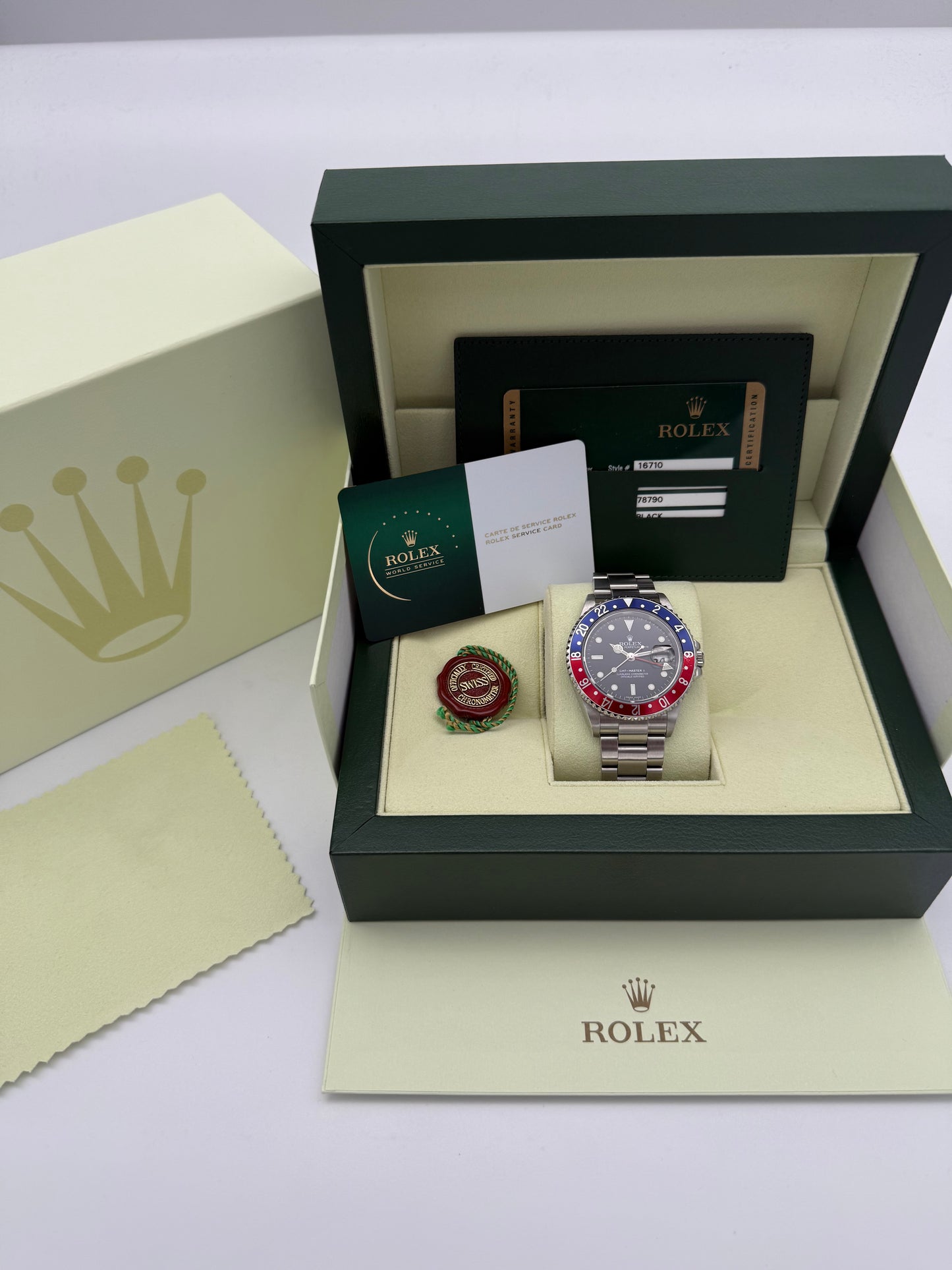 GMT Master II „Pepsi“ Stick Dial
