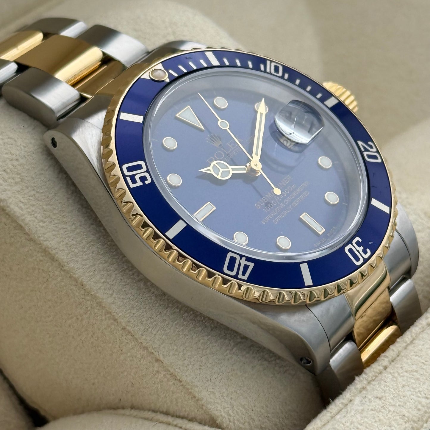 Submariner Date 40 Stahlgold