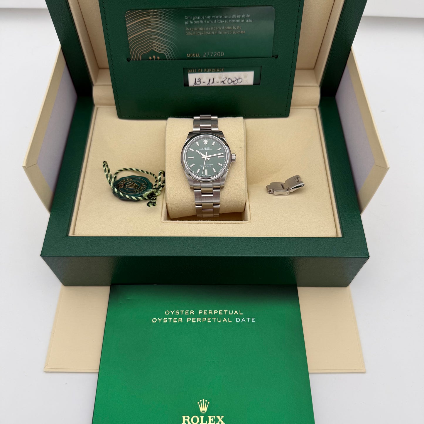 Oyster Perpetual 31, Grün