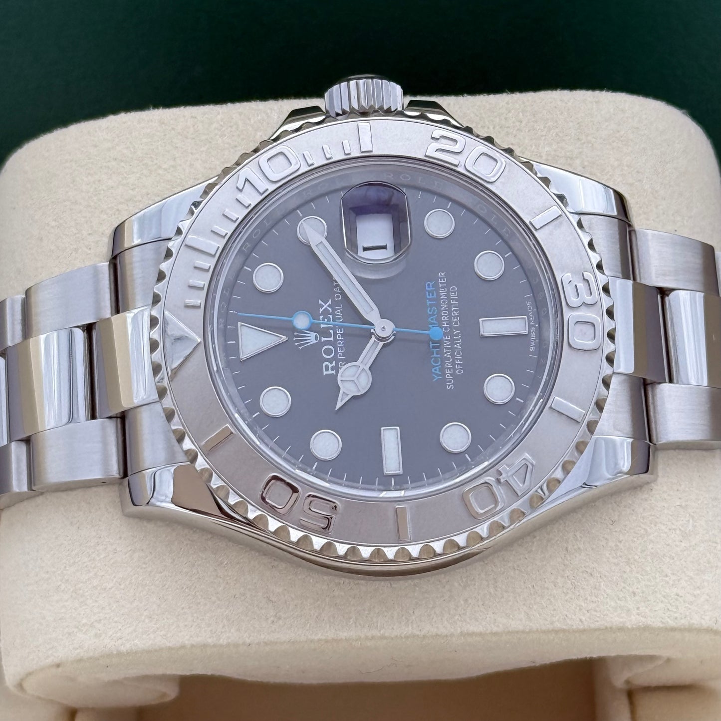 Yachtmaster 40, Rhodium