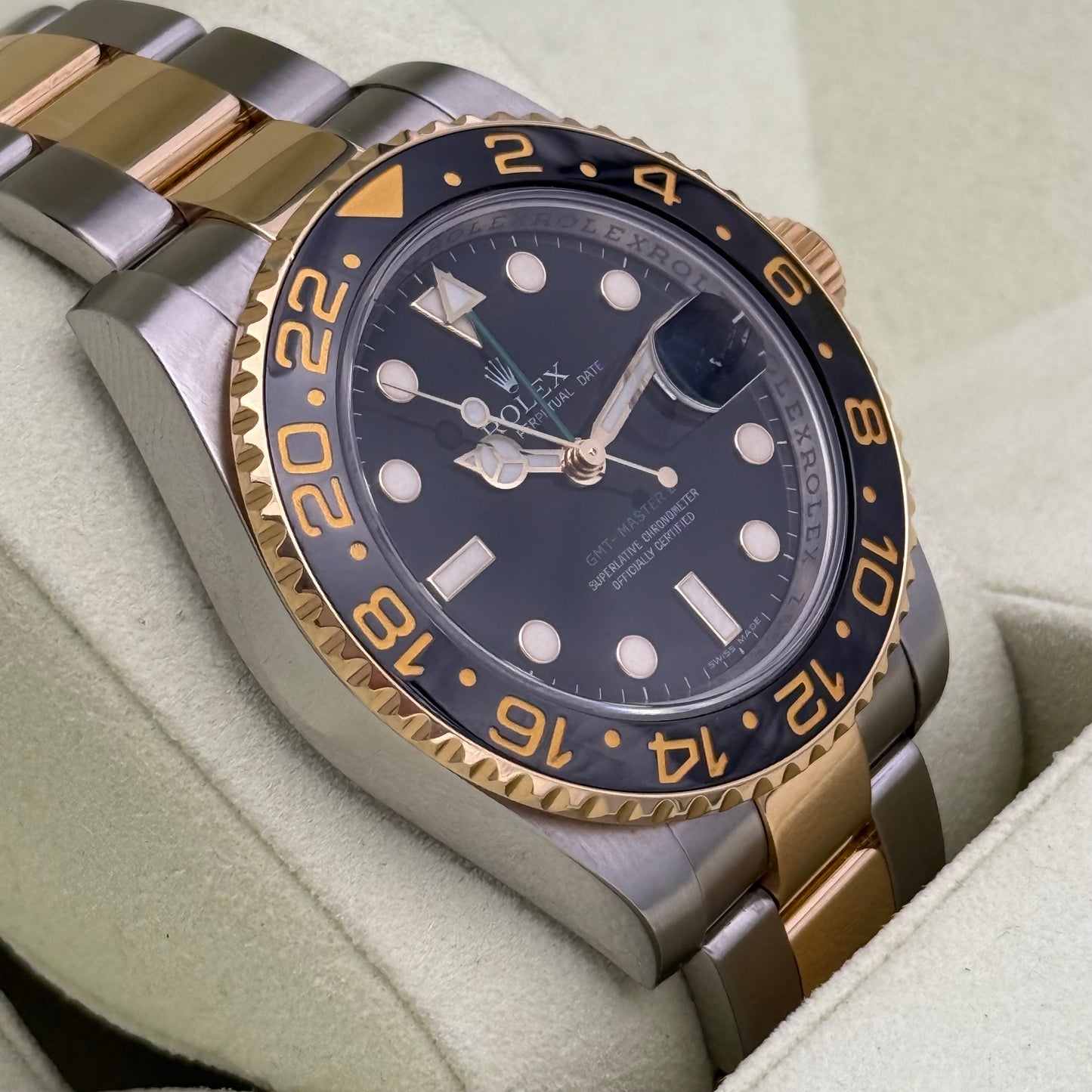 GMT Master II Stahlgold