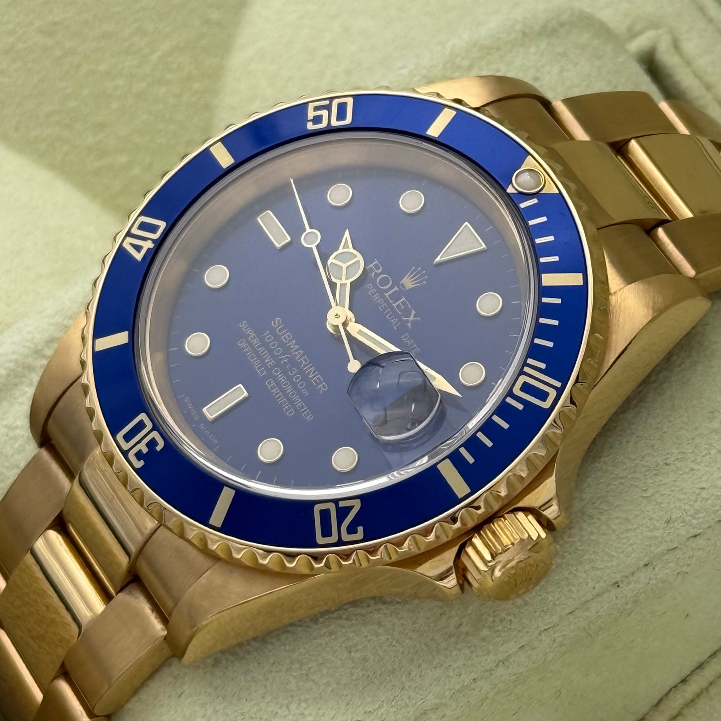 Submariner Date 40, Vollgold