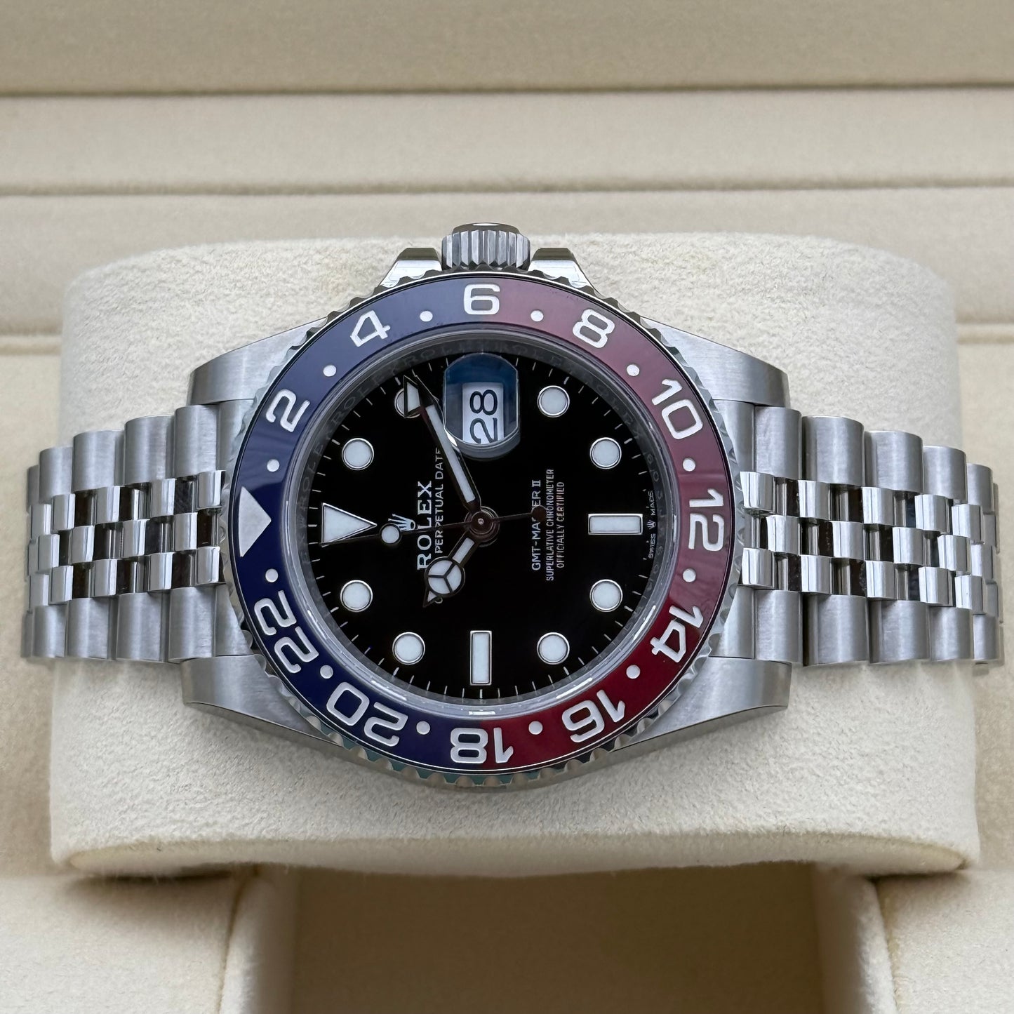 Rolex GMT Master II „Pepsi“ MK1 verklebt