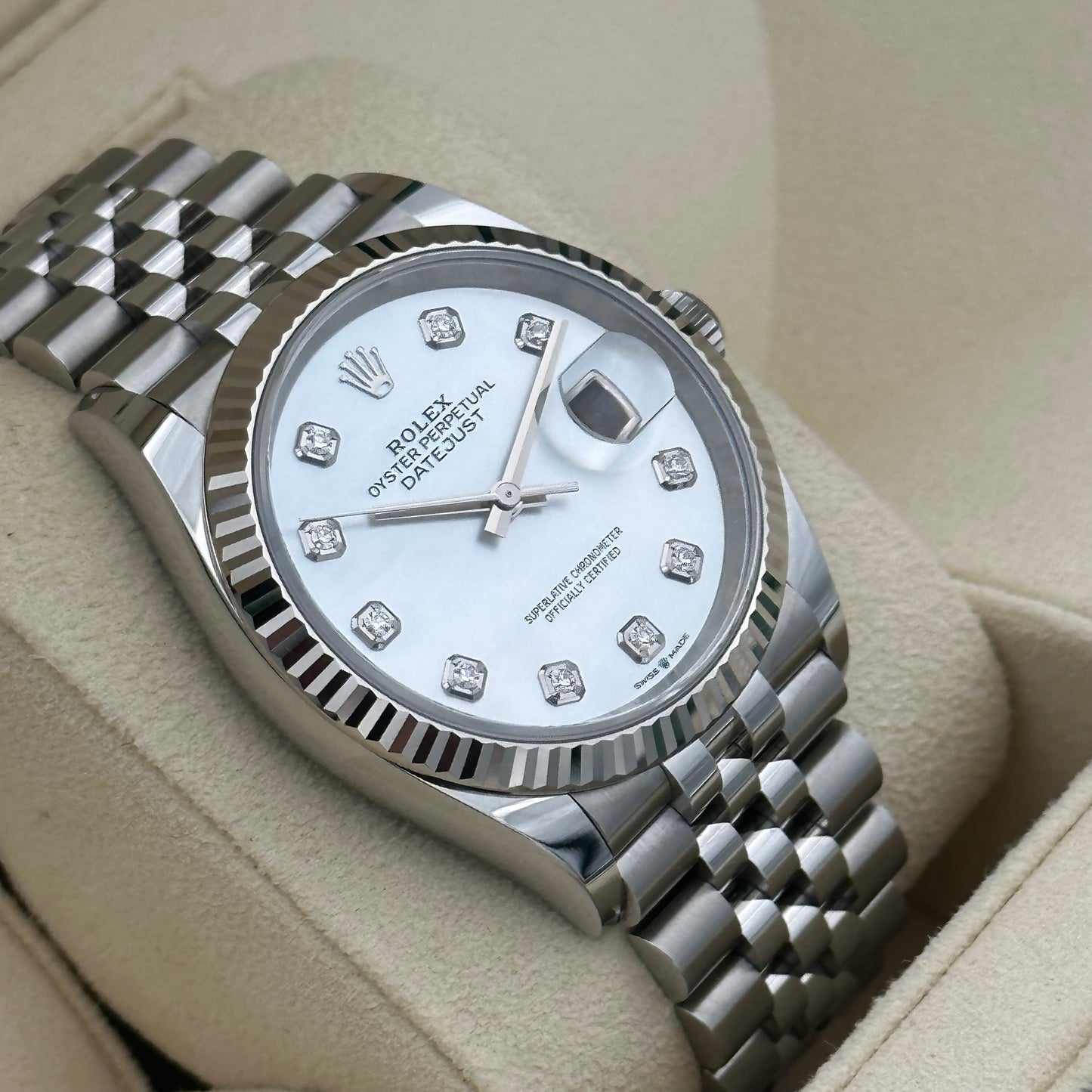 Datejust 36 „Mother of Pearl“
