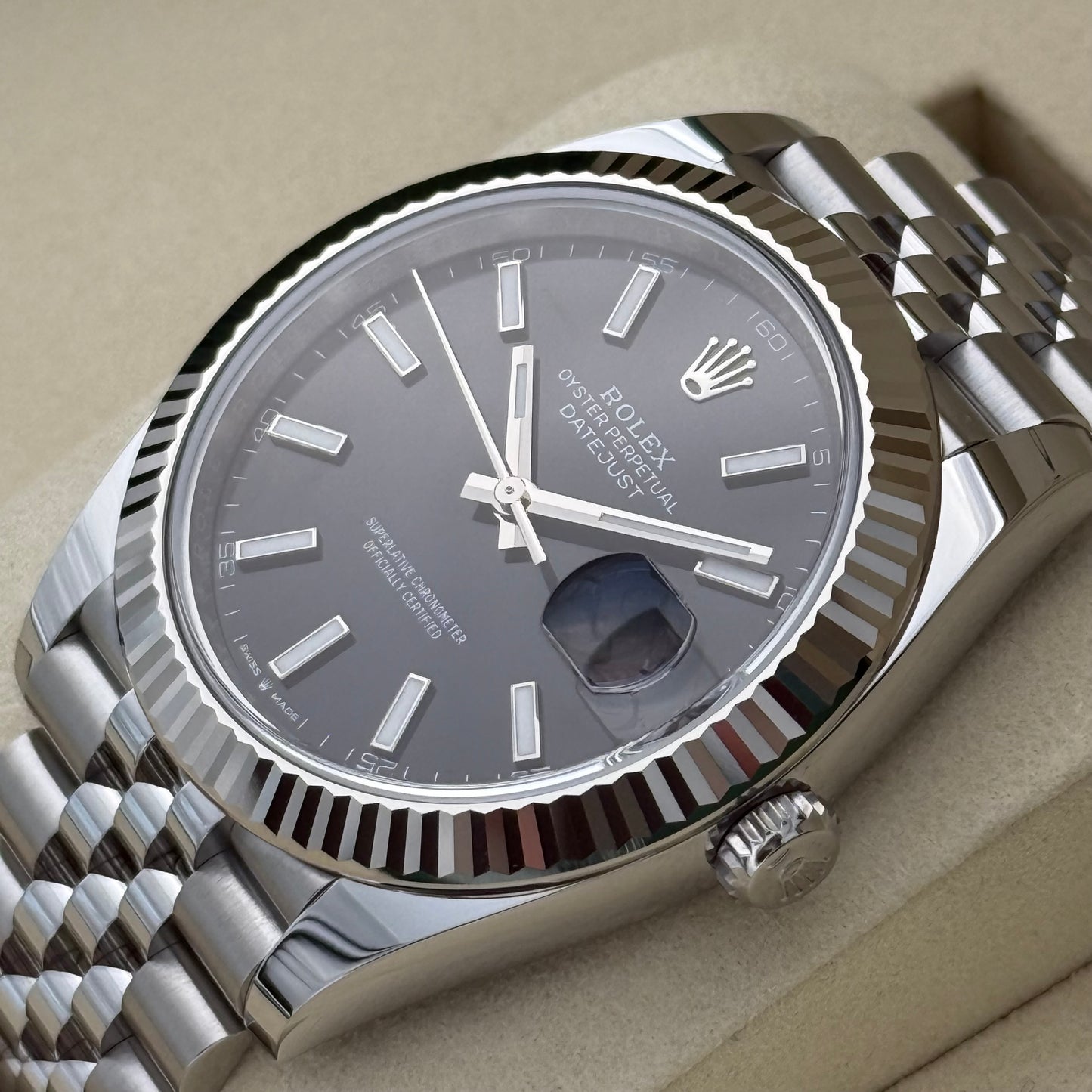 Datejust 41, jubilee, ungetragen