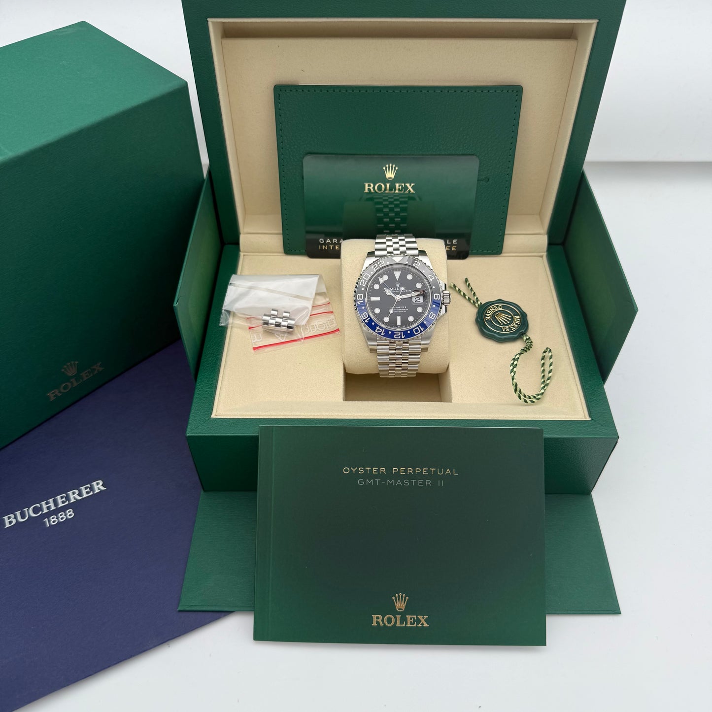 Rolex GMT Master II „Batgirl“ ungetragen