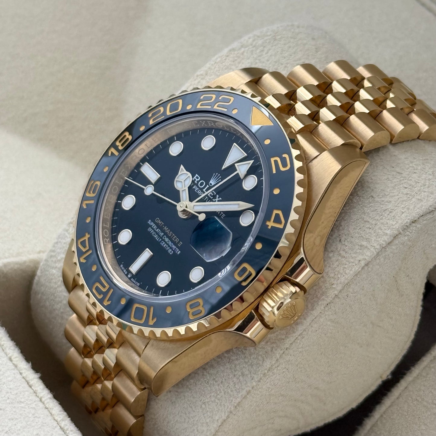 GMT Master II Vollgold
