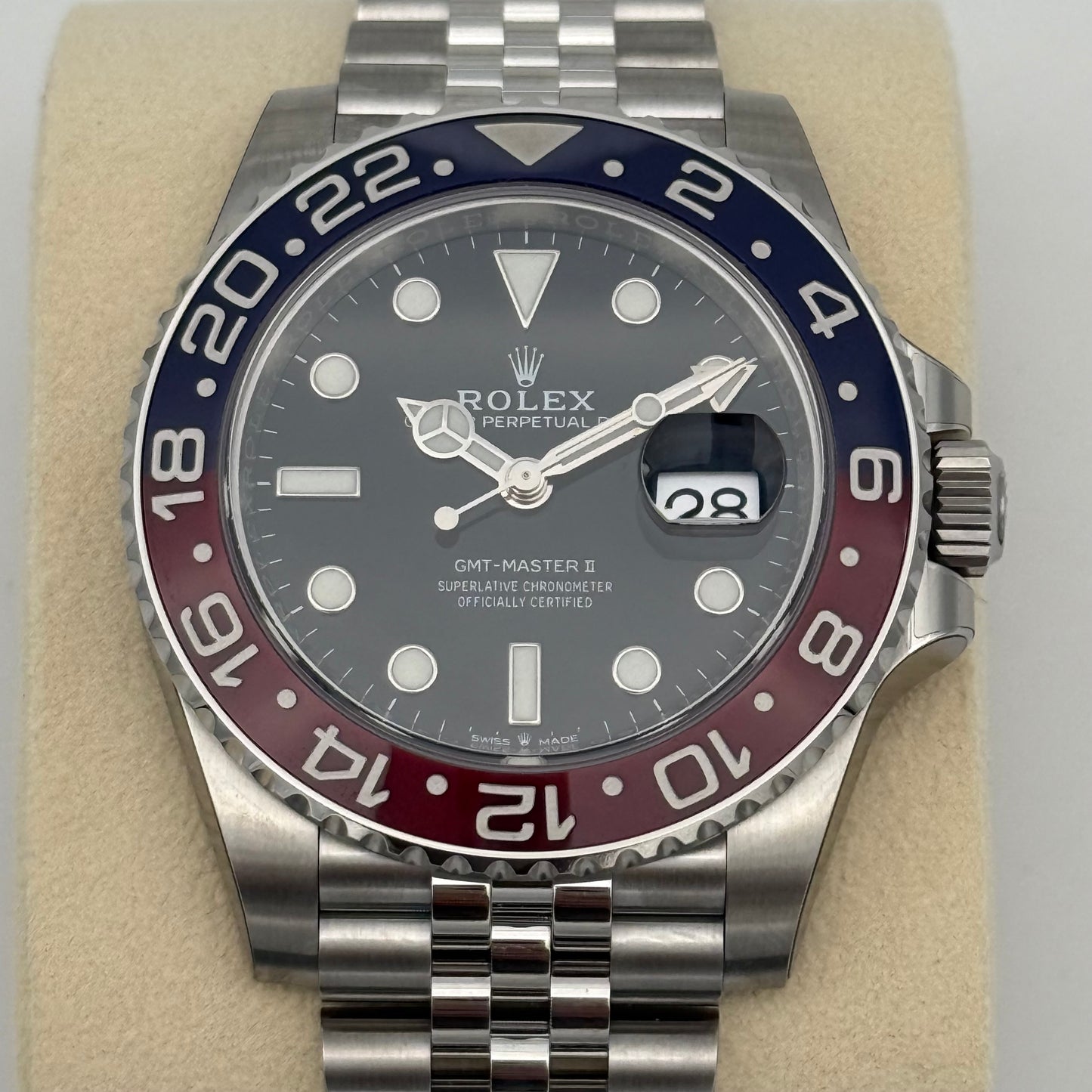 Rolex GMT Master II „Pepsi“ MK1 verklebt